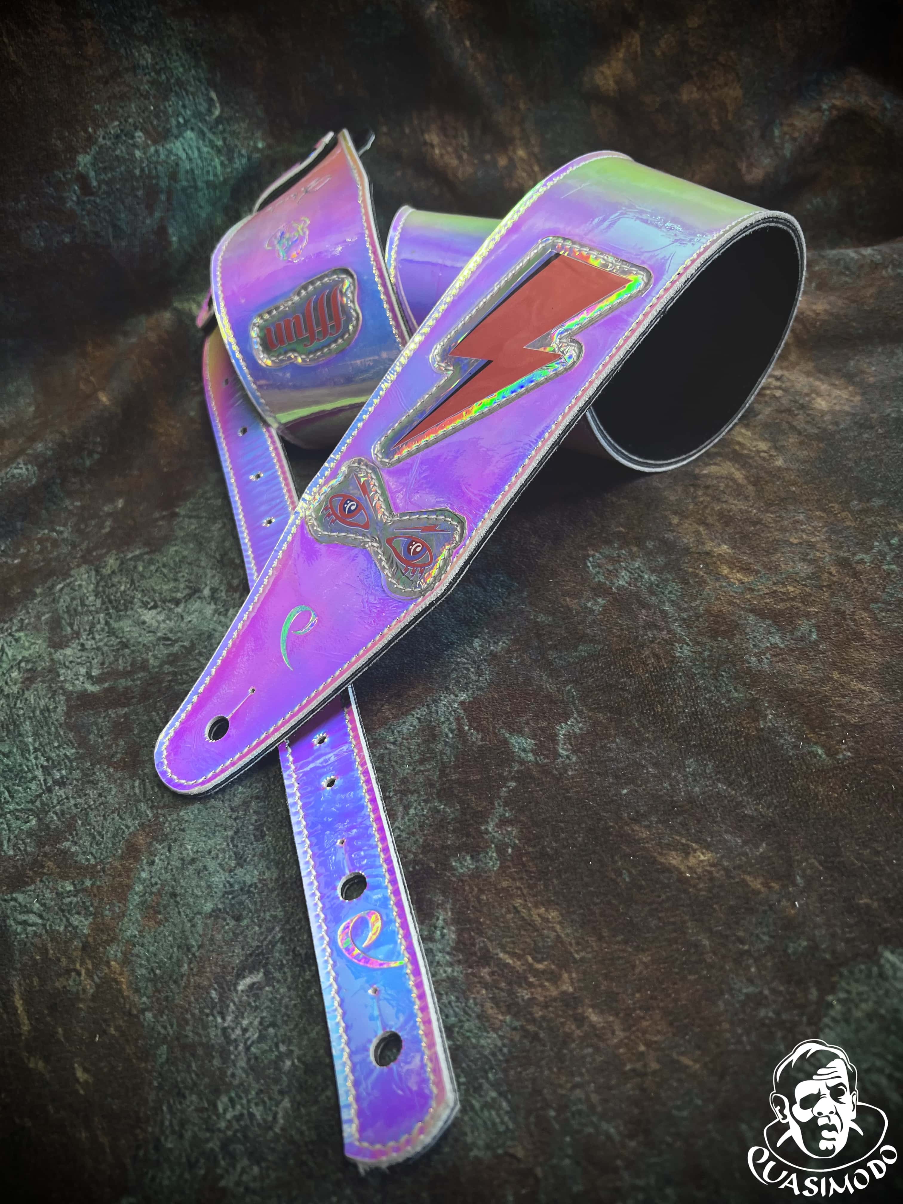 Image of Master handmade creative guitar straps-Face-Master Design-M-035