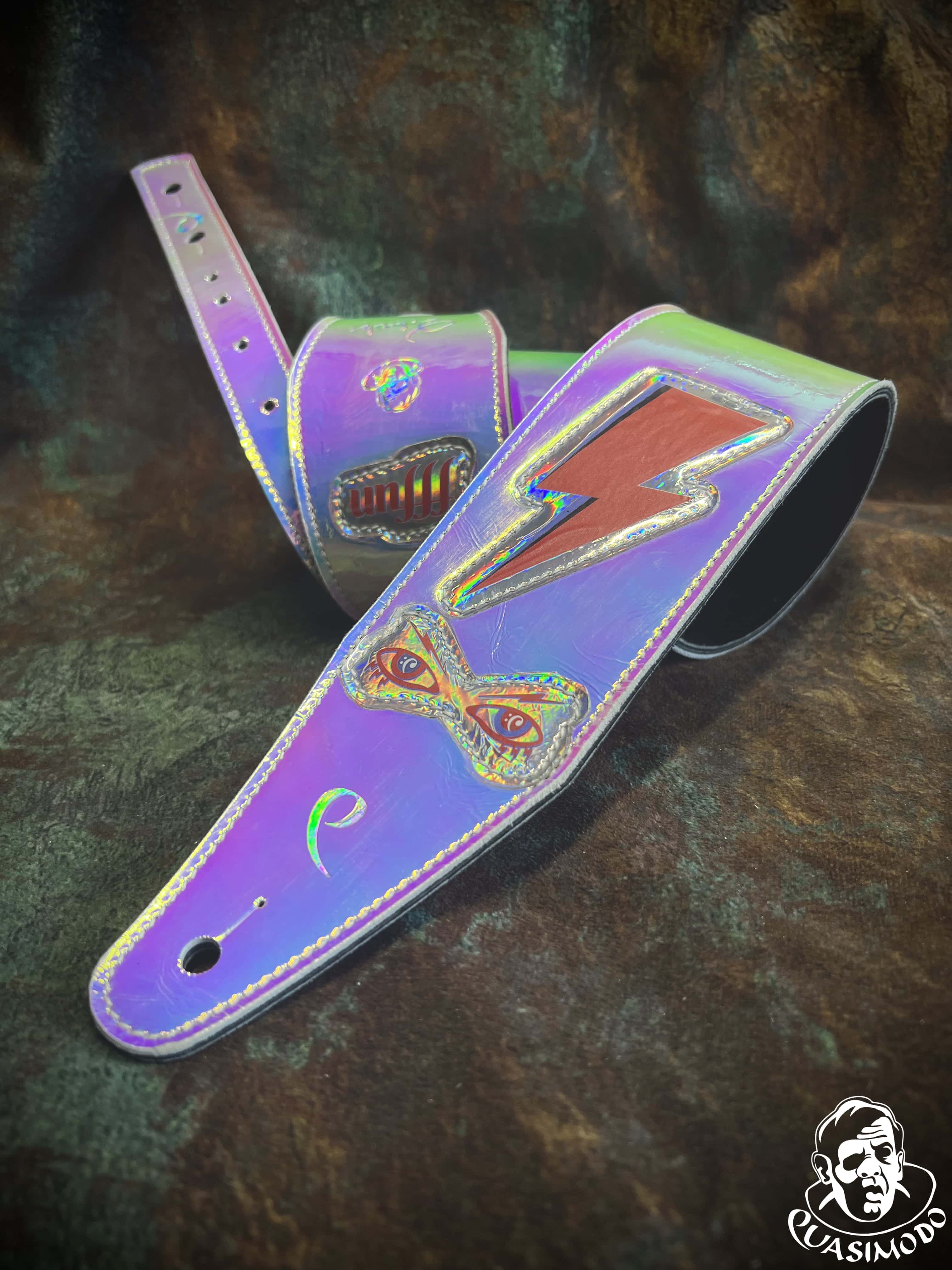 Image of Master handmade creative guitar straps-Face-Master Design-M-035