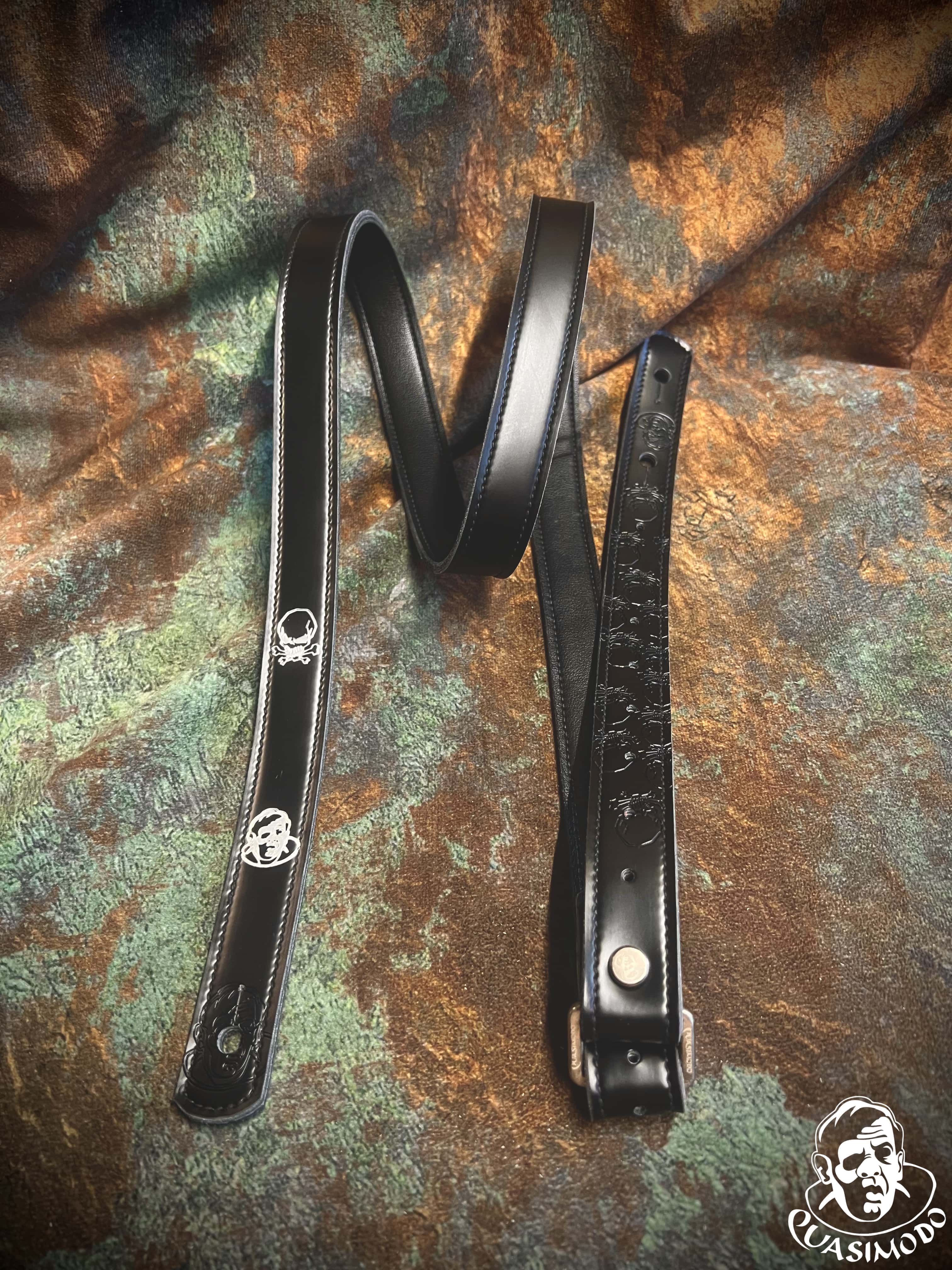 Image of Master handmade creative guitar straps-Face-Master Design-M-037