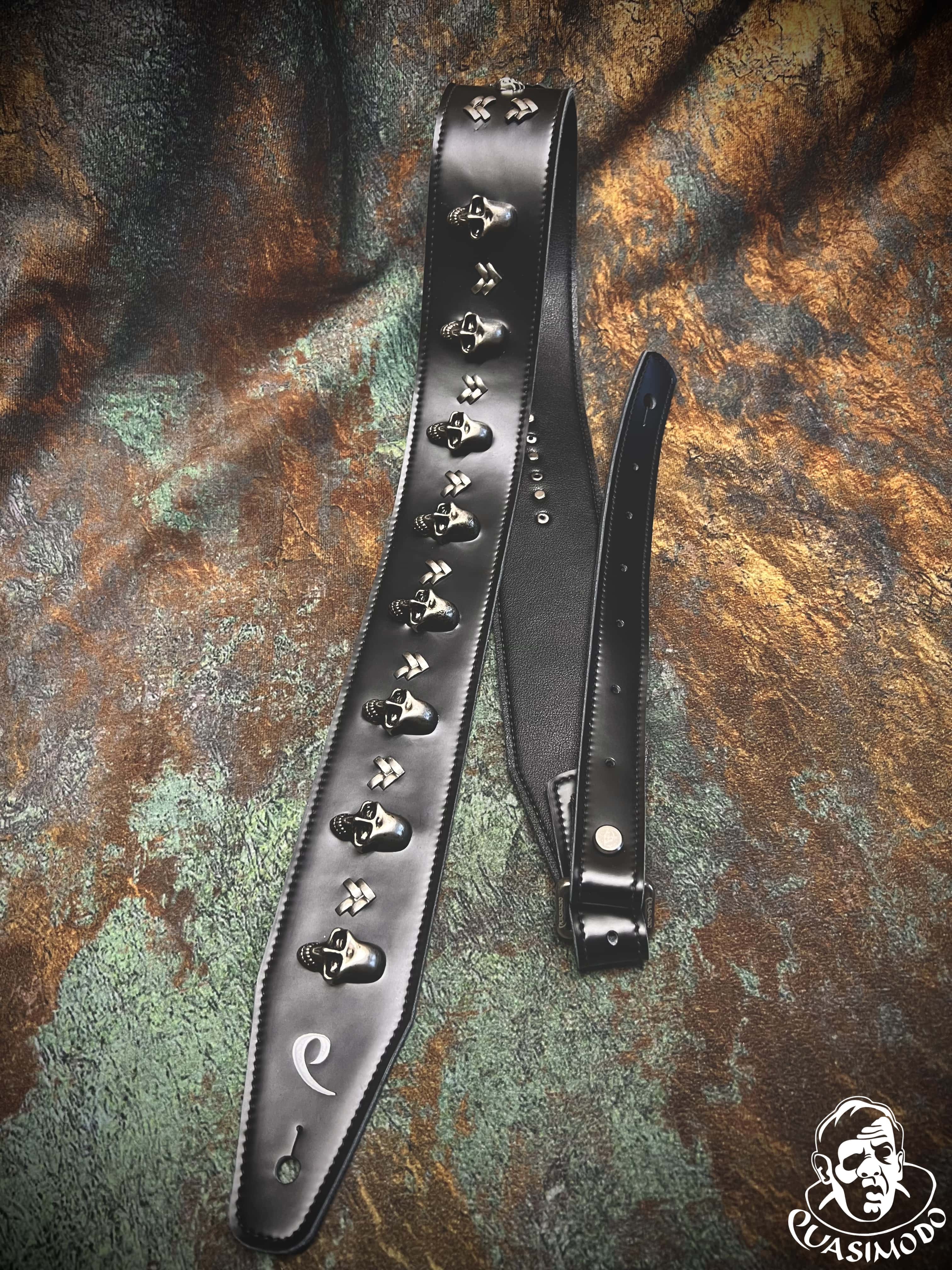 Image of Master handmade creative guitar straps-Face-Master Design-M-060