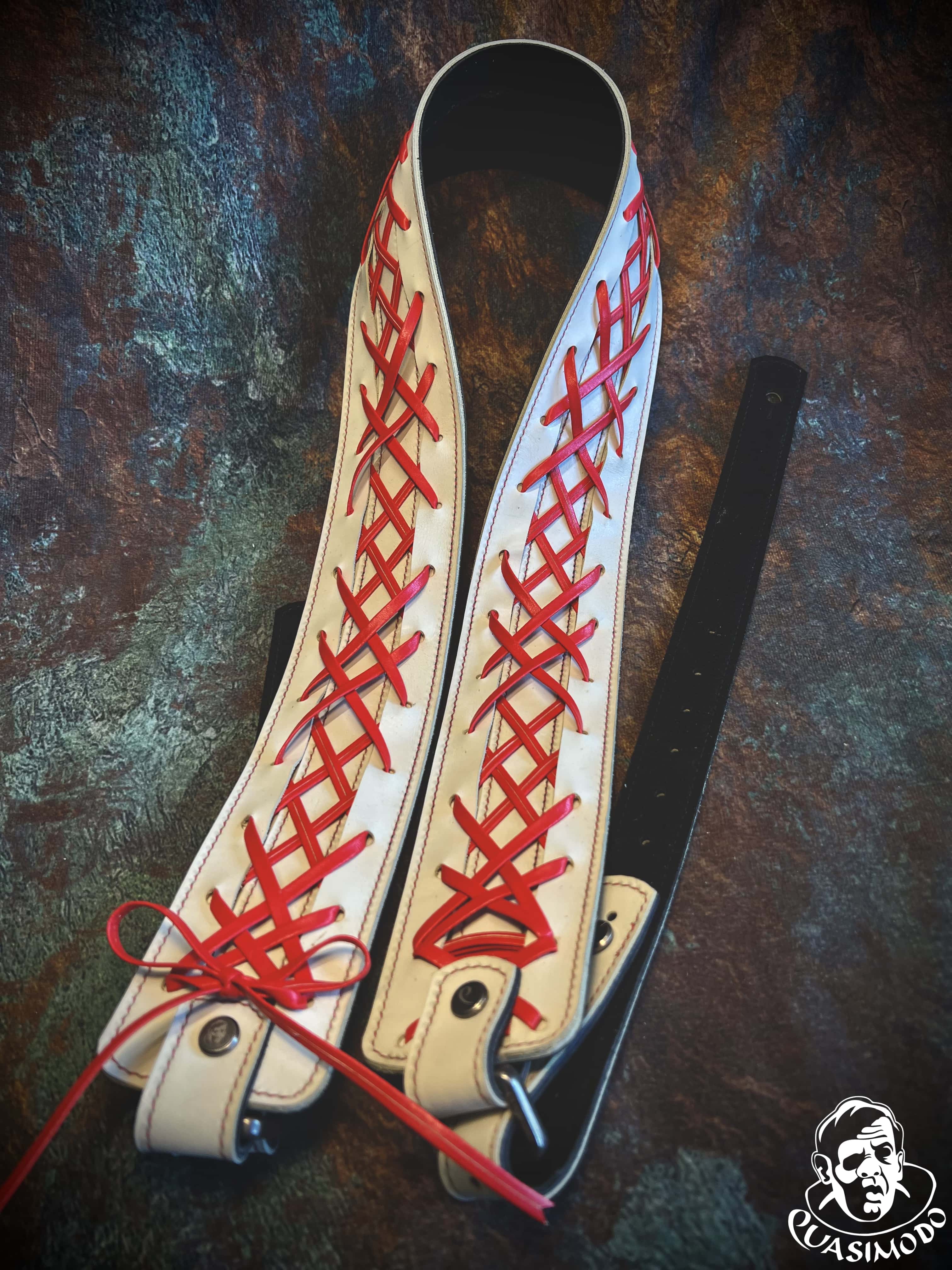 Image of Master handmade creative guitar straps-Face-Master Design-M-071