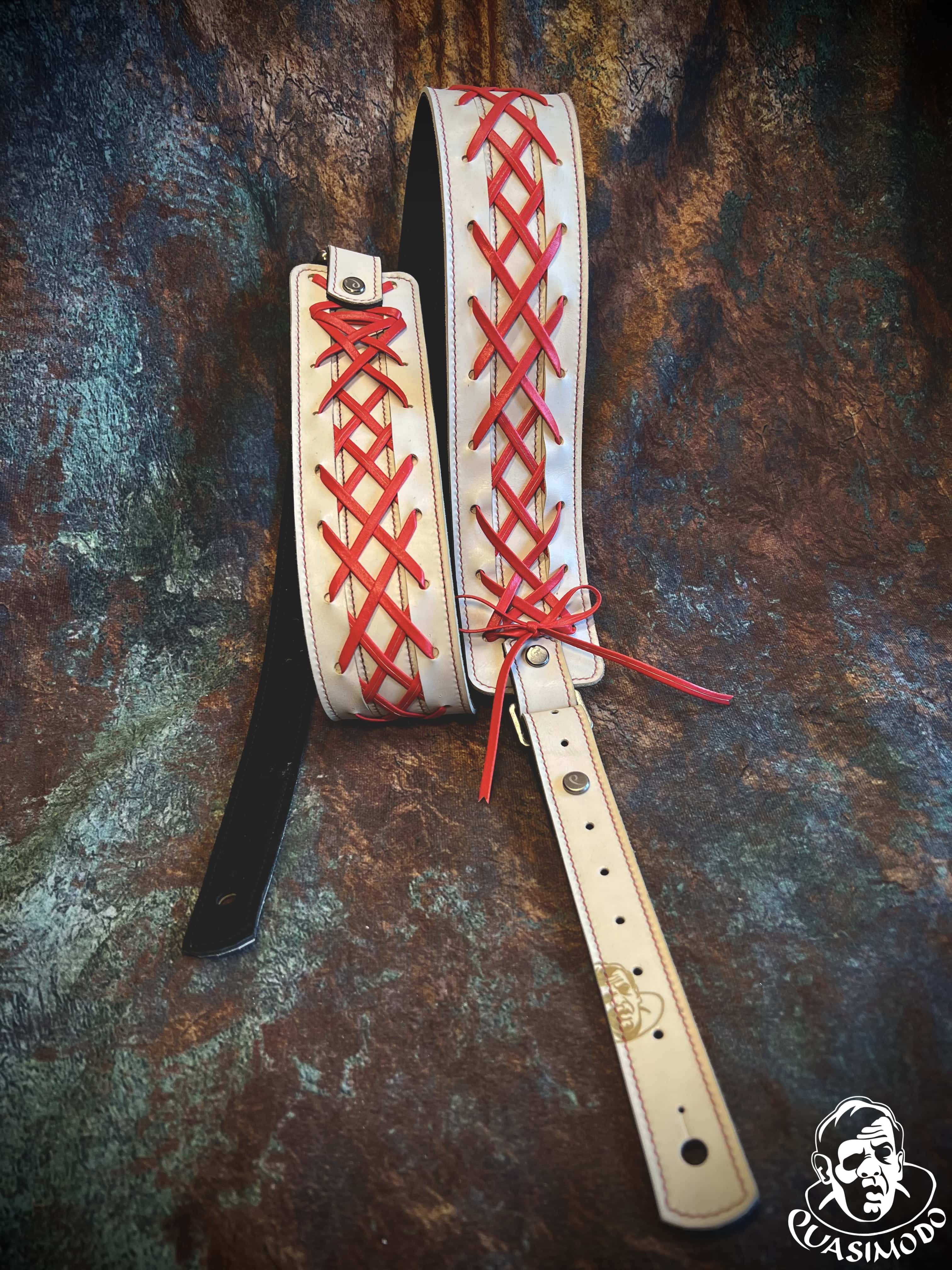 Image of Master handmade creative guitar straps-Face-Master Design-M-071