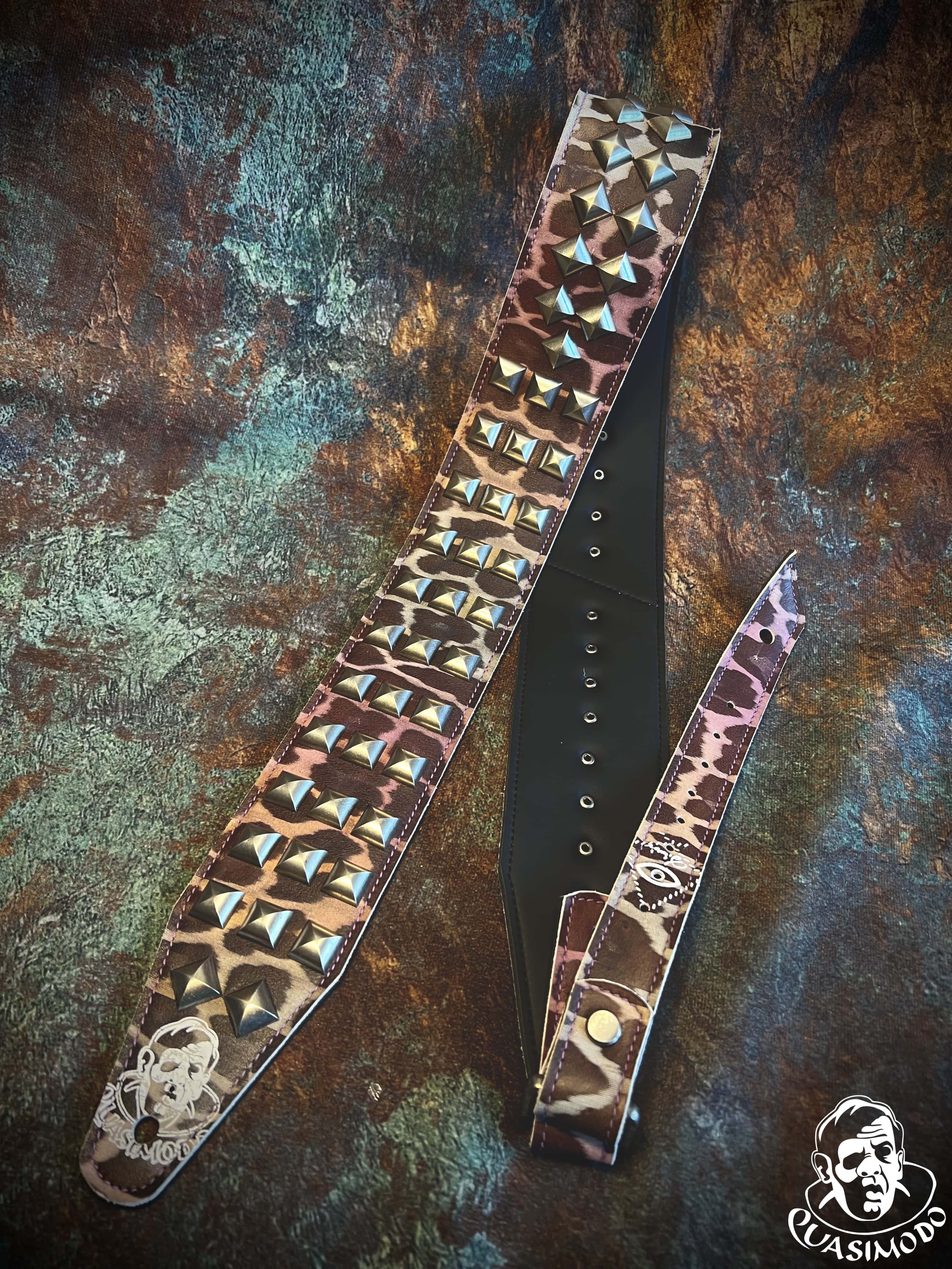 Image of Master handmade creative guitar straps-Face-Master Design-M-072