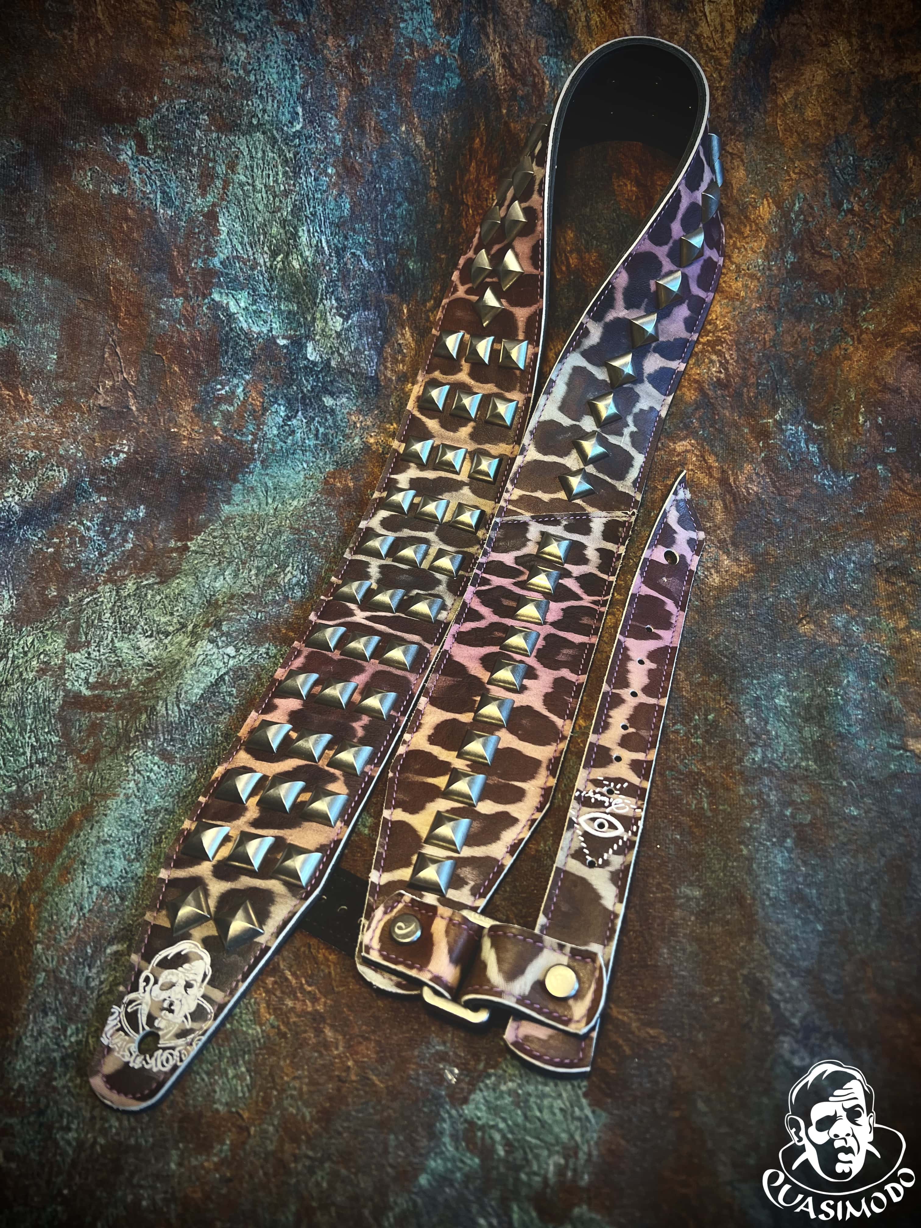 Image of Master handmade creative guitar straps-Face-Master Design-M-072