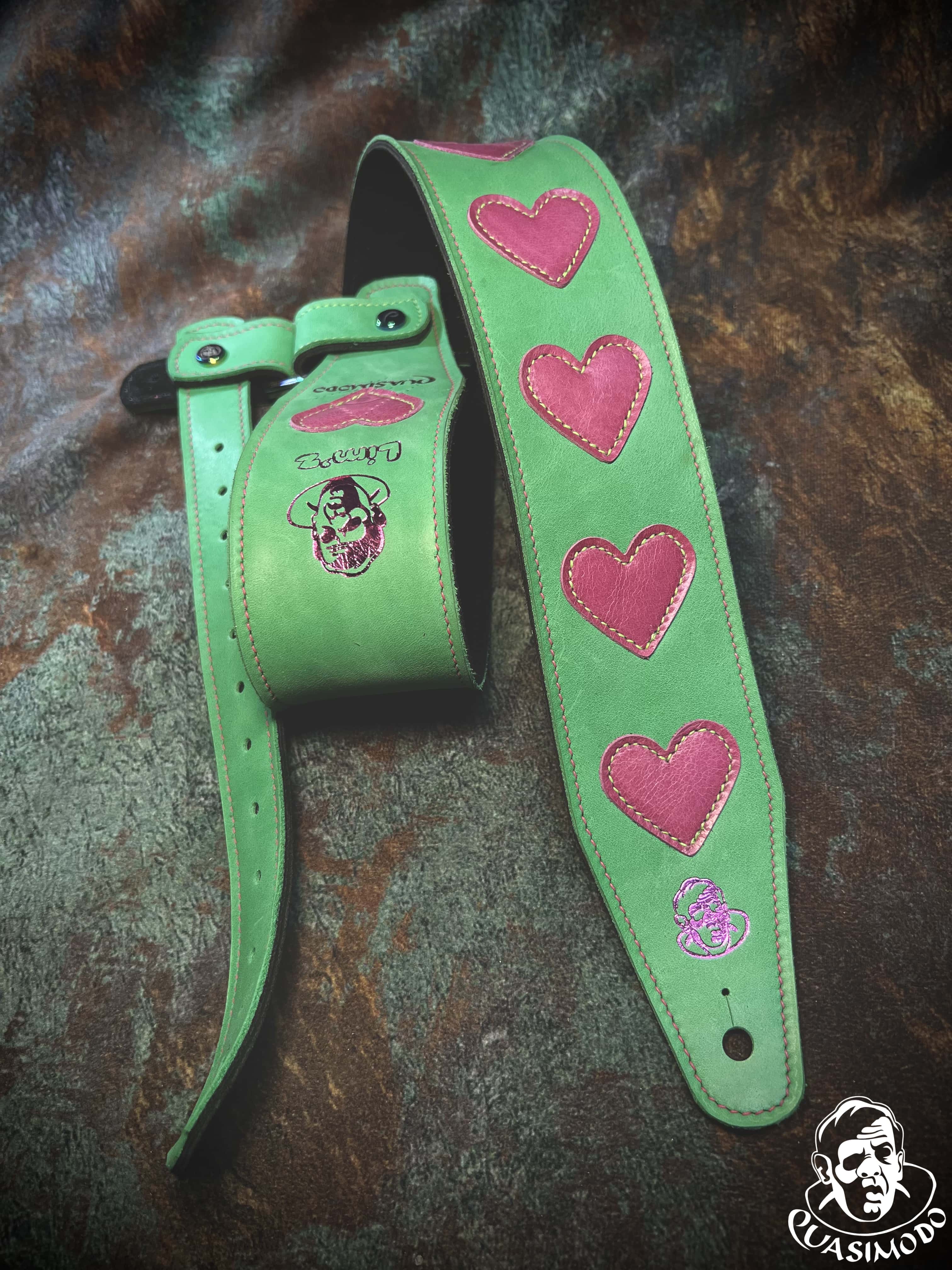 Master handmade creative guitar straps-Face-Master Design-M-074