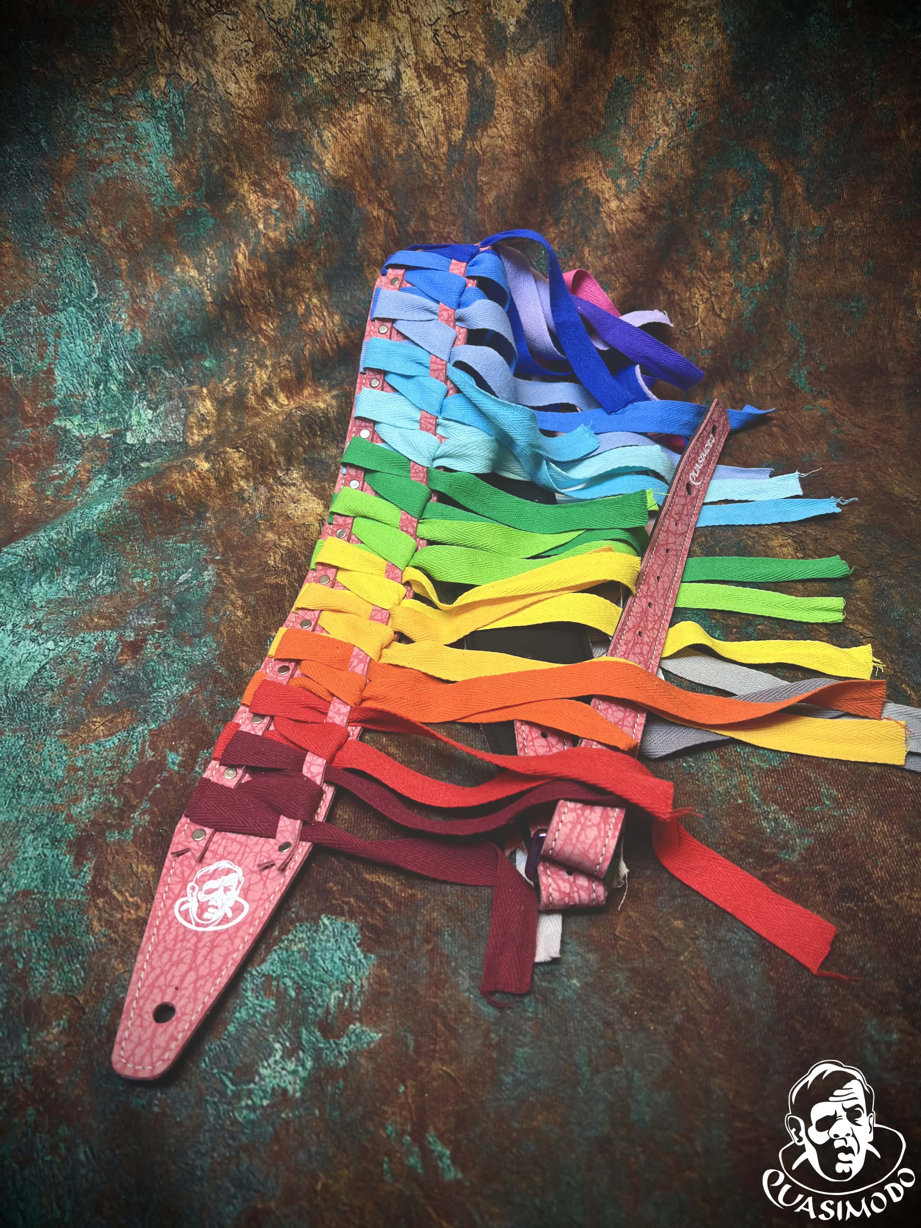 Image of Master handmade creative guitar straps-Face-Master Design-M-134