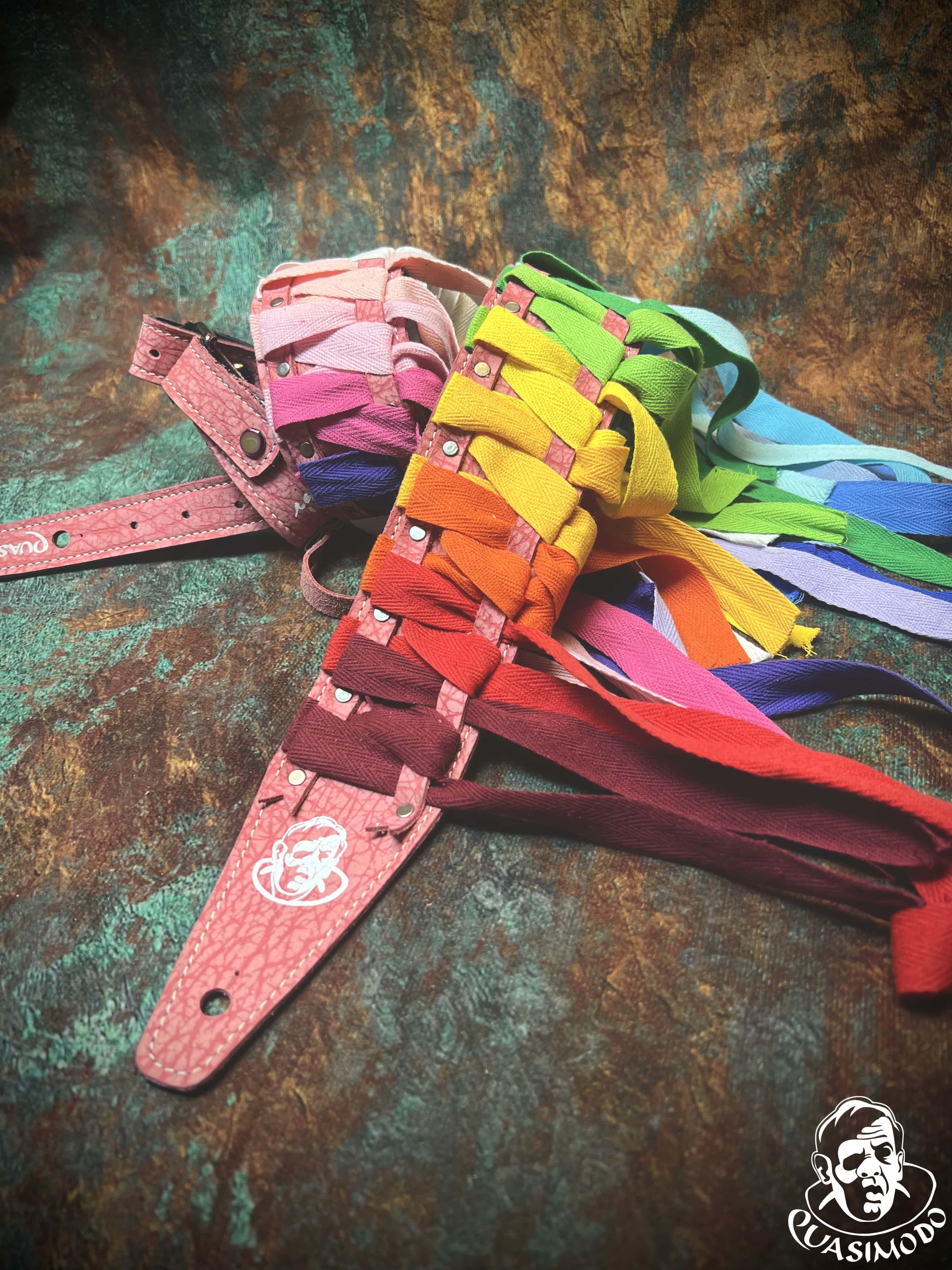 Image of Master handmade creative guitar straps-Face-Master Design-M-134