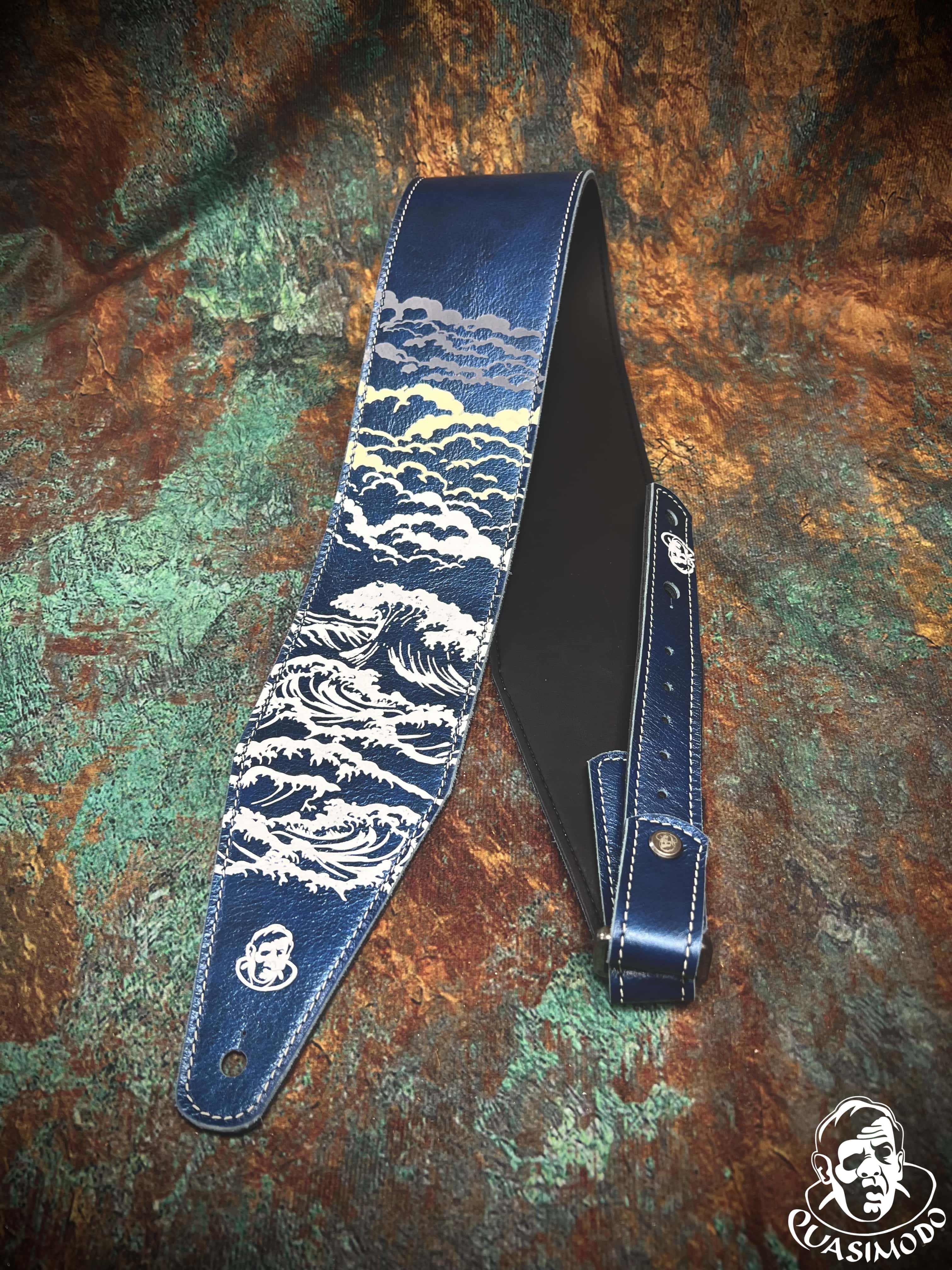 Image of Master handmade creative guitar straps-Face-Master Design-M-137