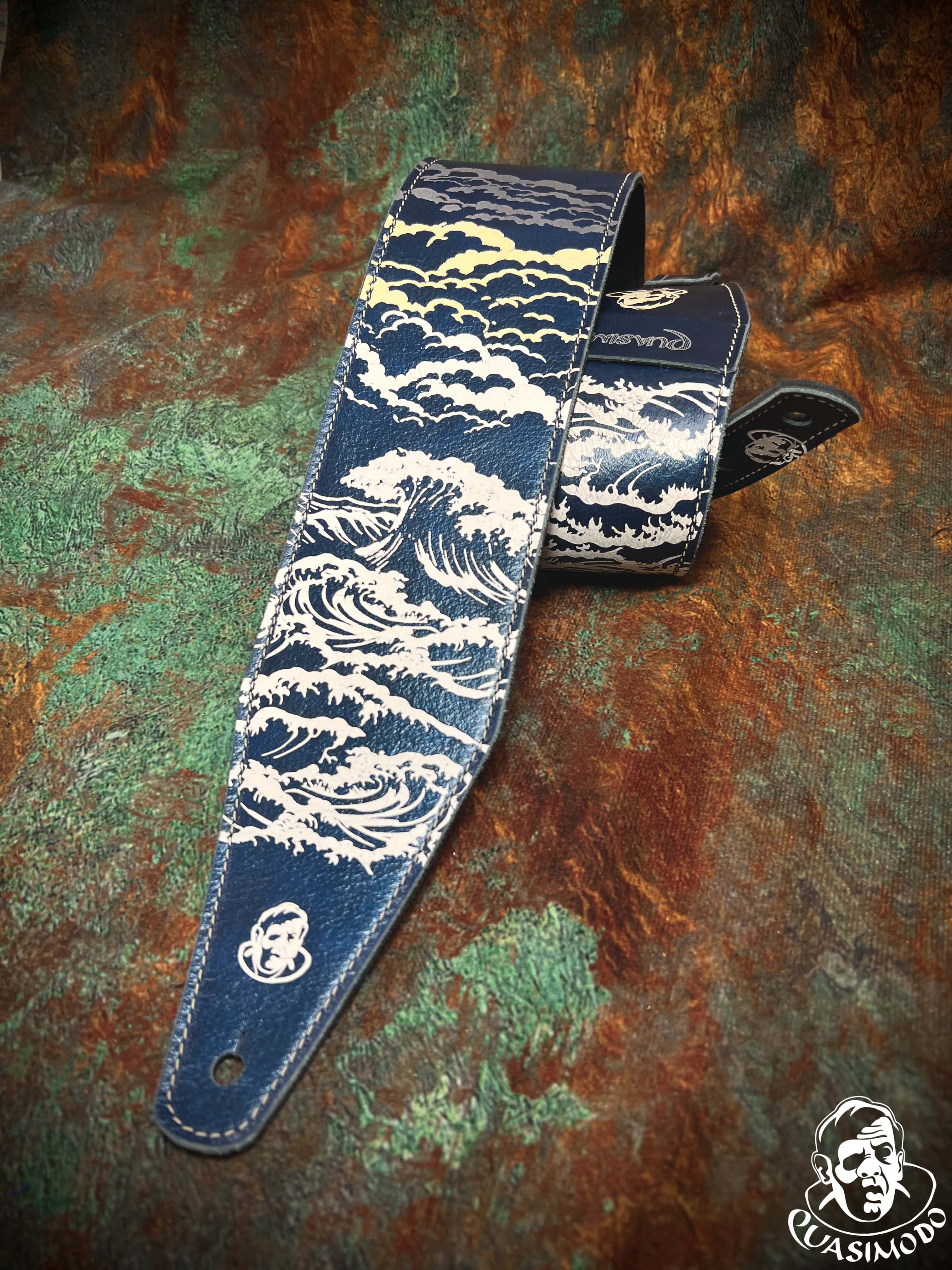 Master handmade creative guitar straps-Face-Master Design-M-137