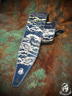 Image of Master handmade creative guitar straps-Face-Master Design-M-137