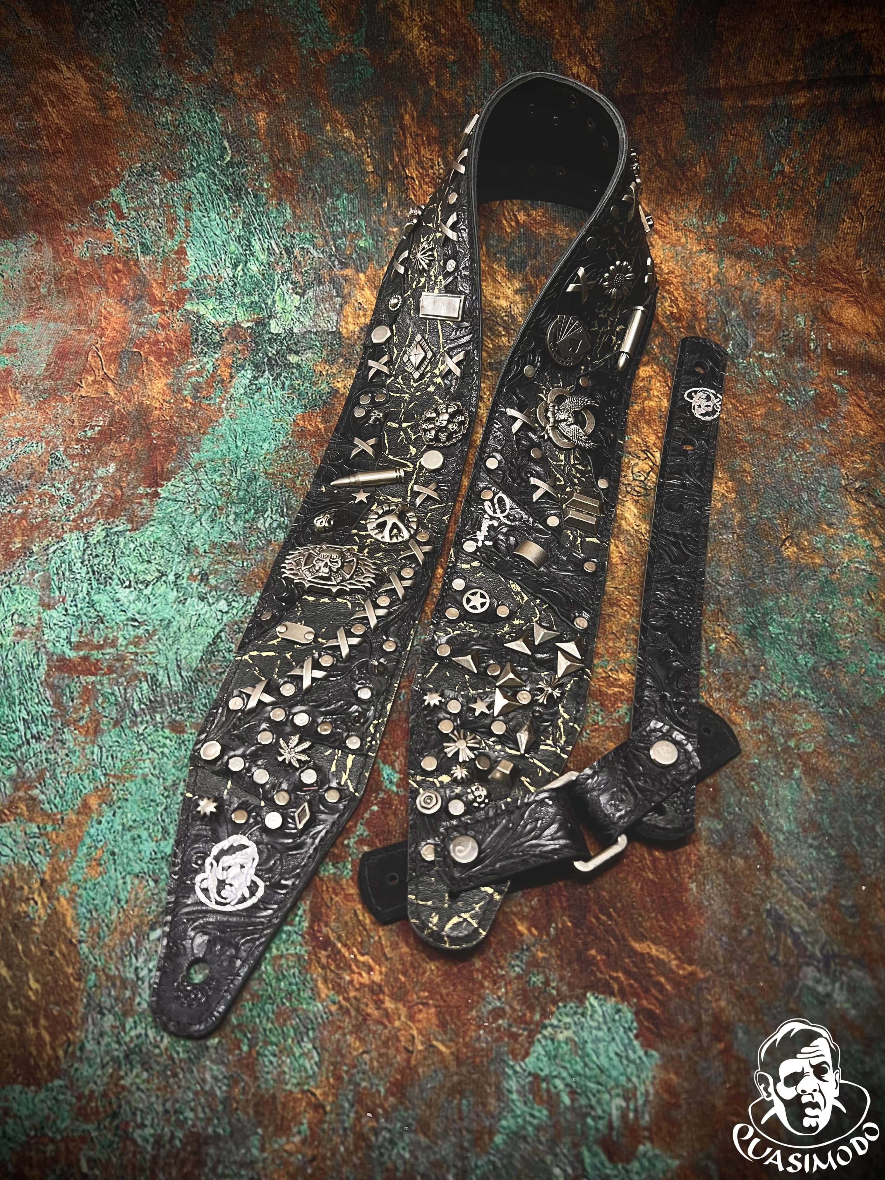 Master handmade creative guitar straps-Face-Master Design-M-140