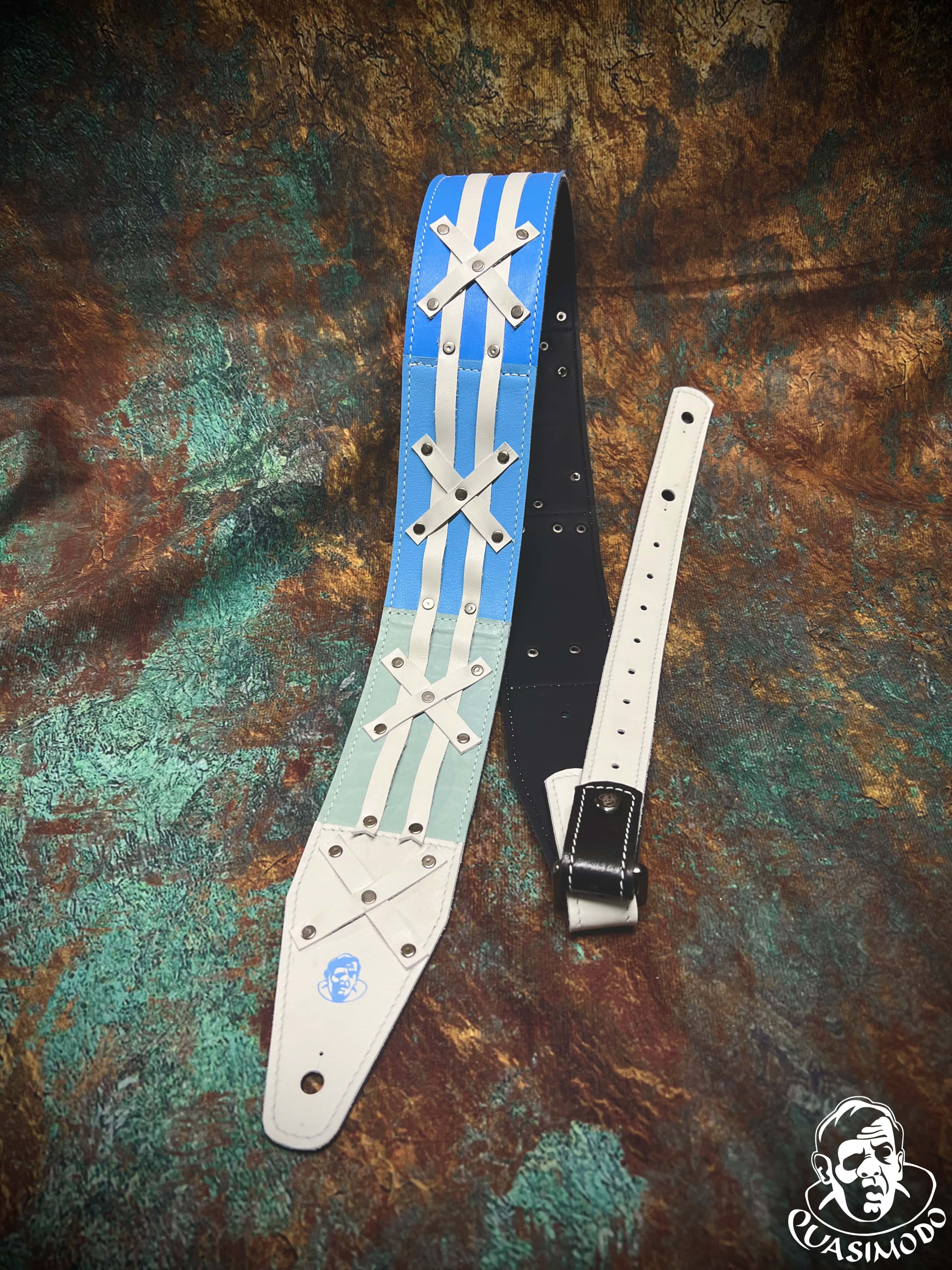 Image of Master handmade creative guitar straps-Face-Master Design-M-143