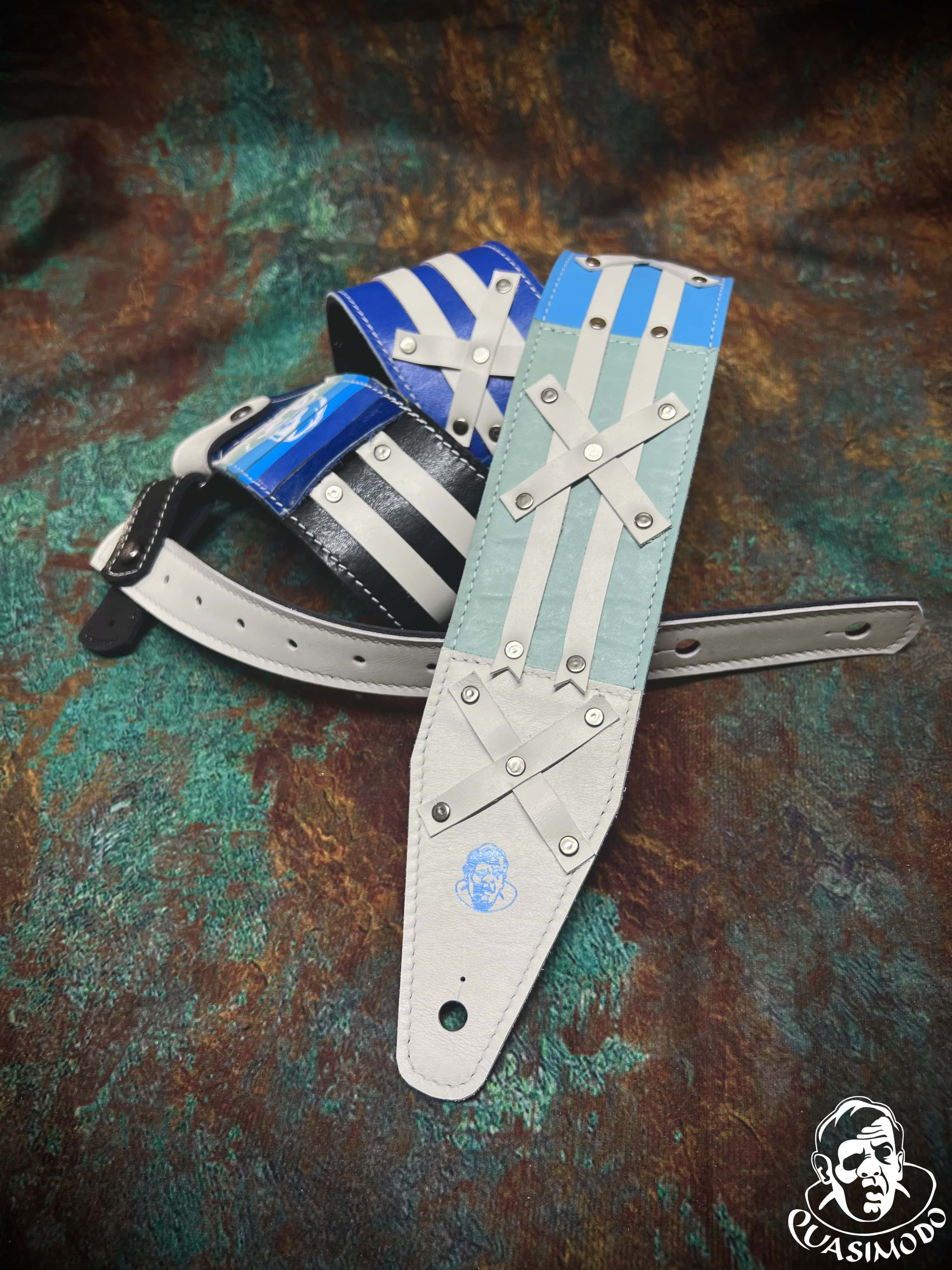 Image of Master handmade creative guitar straps-Face-Master Design-M-143