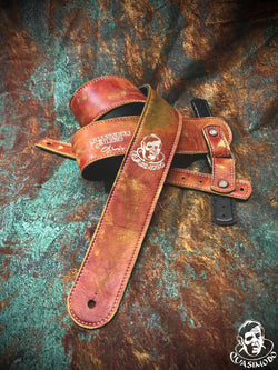 Image of Master handmade creative guitar straps-Face-Master Design-M-147