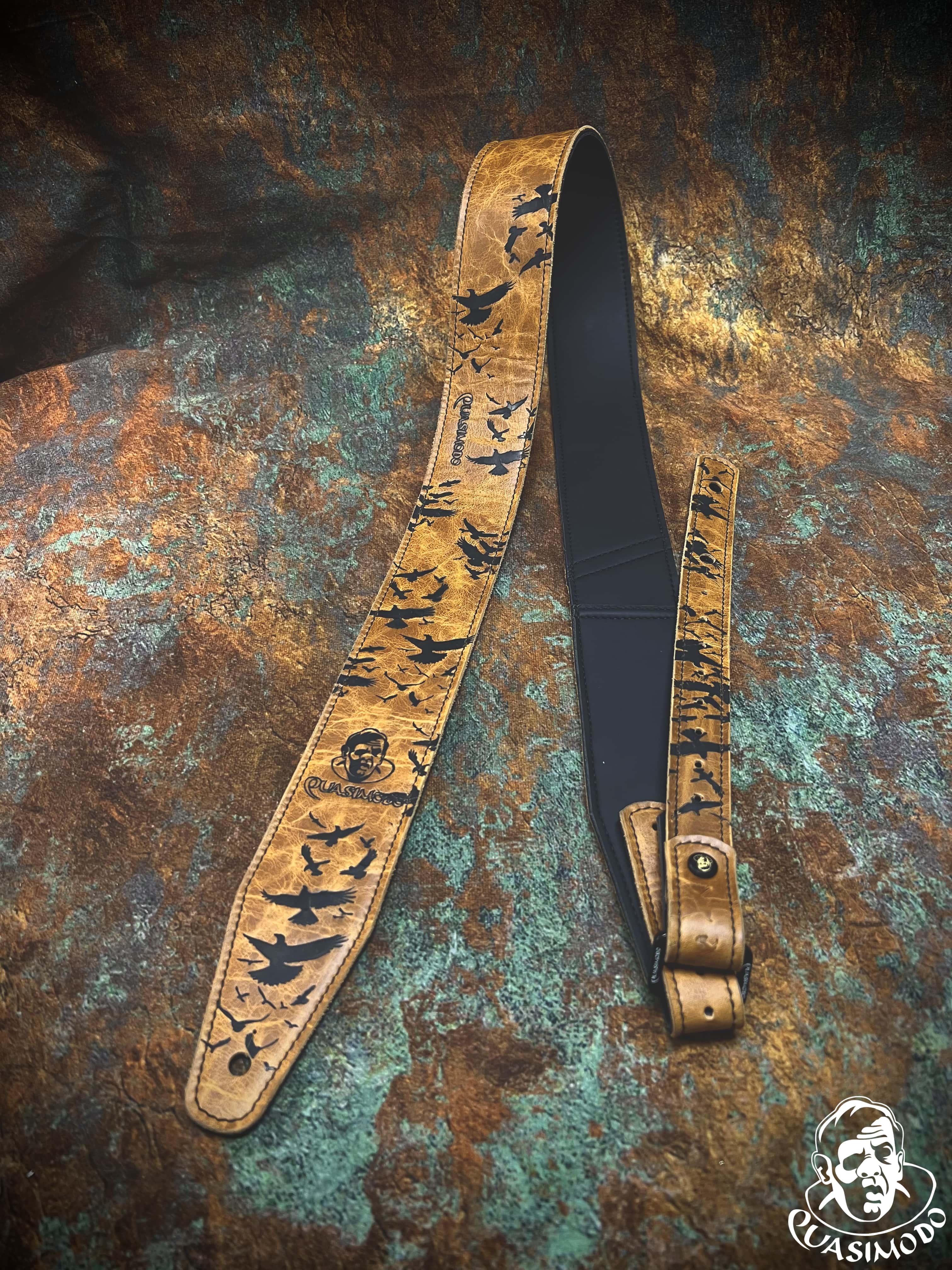 Image of Master handmade creative guitar straps-Face-Master Design-M-155