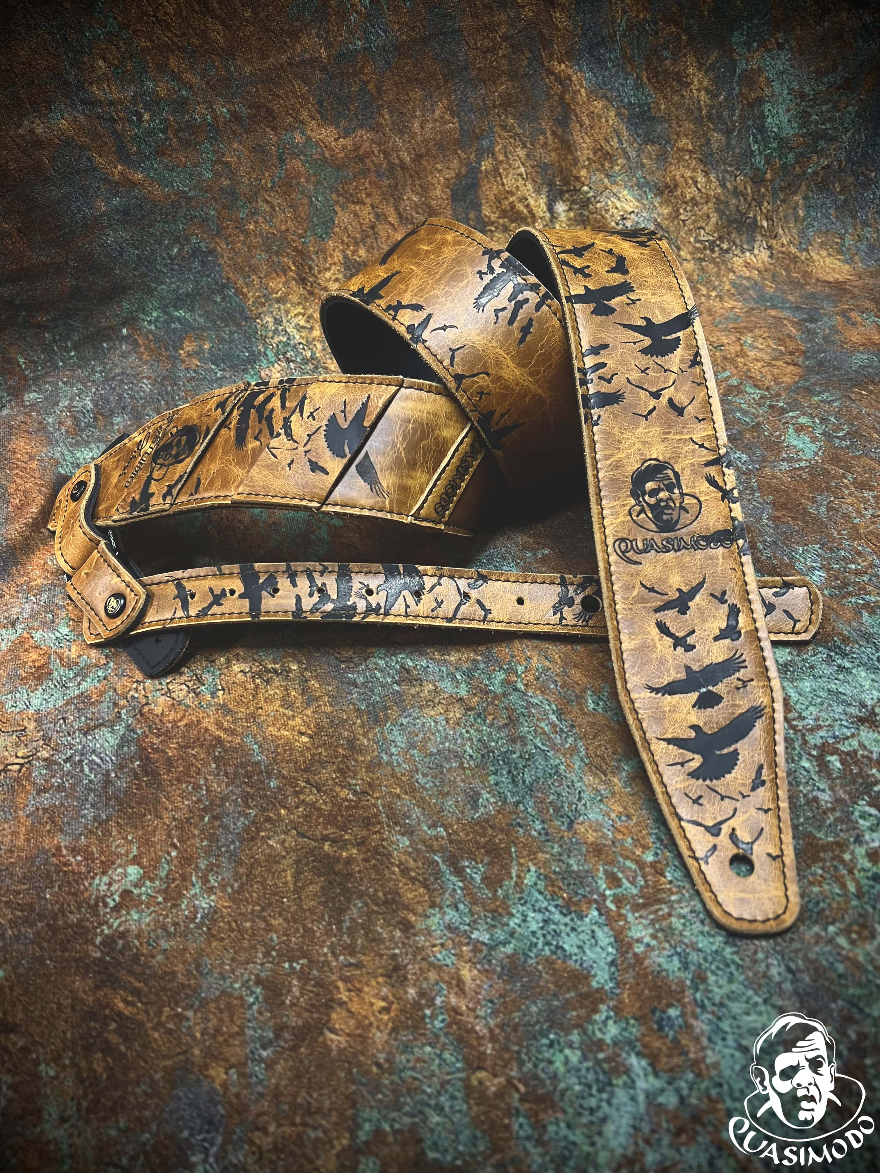 Image of Master handmade creative guitar straps-Face-Master Design-M-155