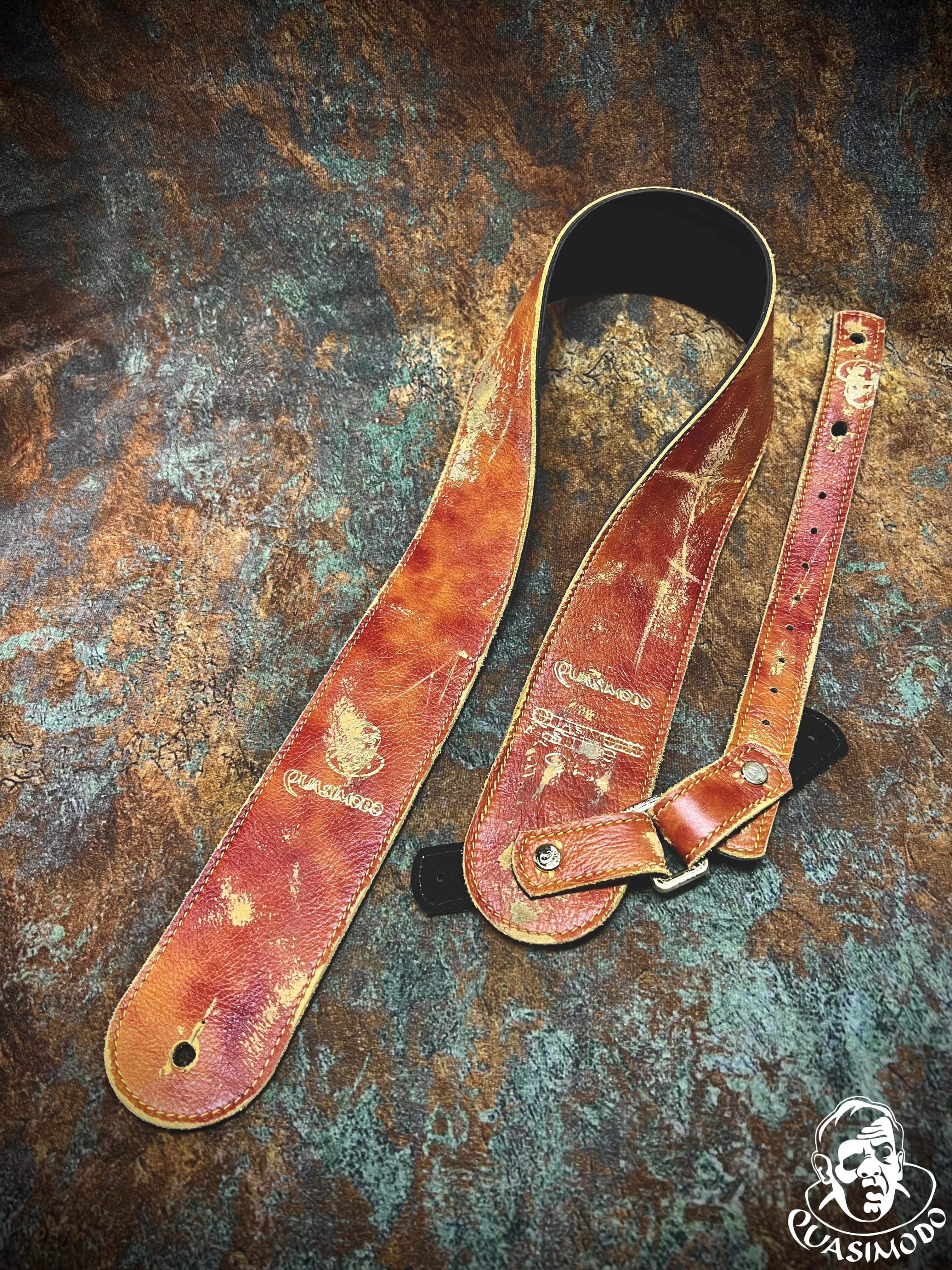 Image of Master handmade creative guitar straps-Face-Master Design-M-156