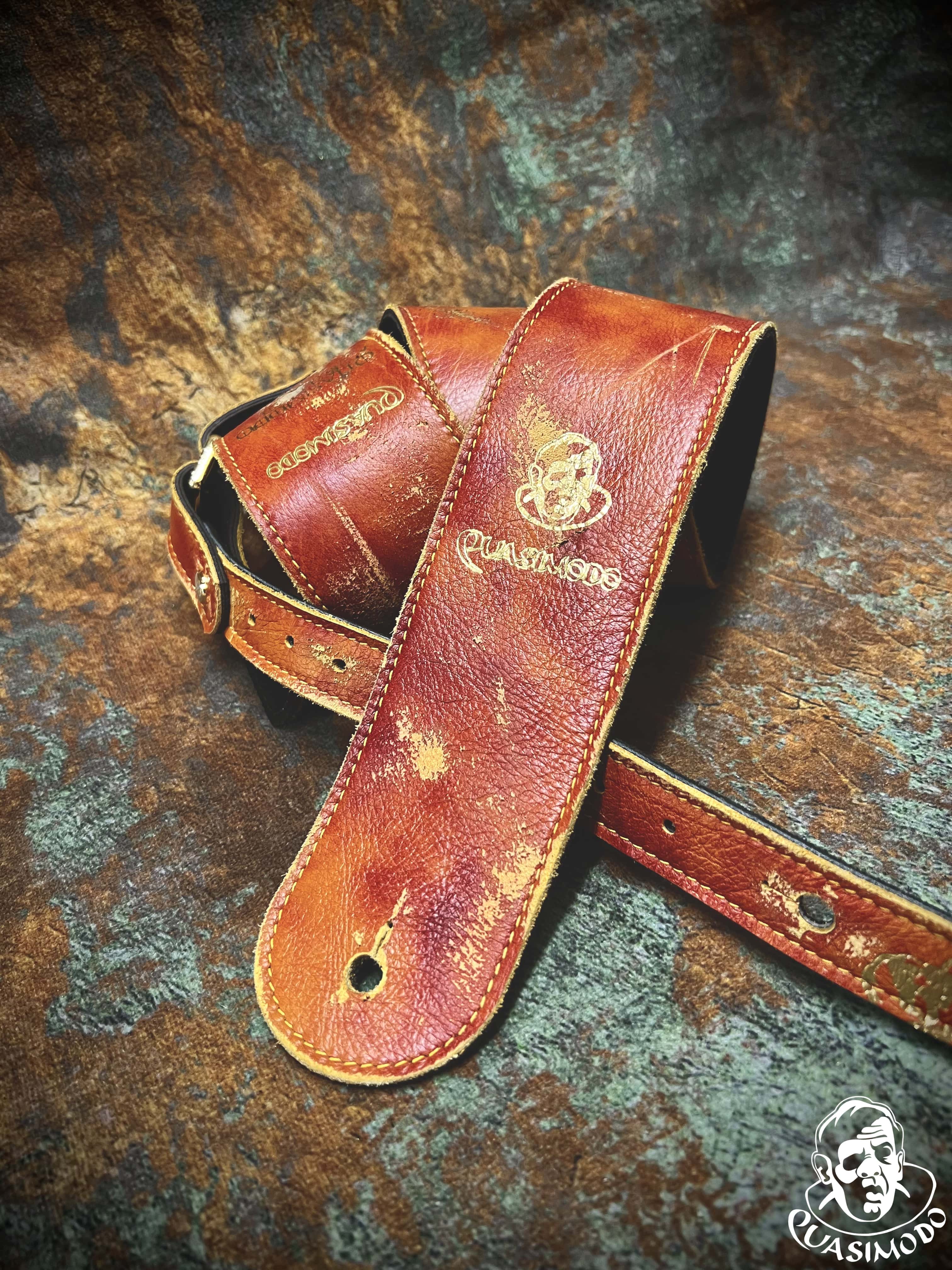 Image of Master handmade creative guitar straps-Face-Master Design-M-156