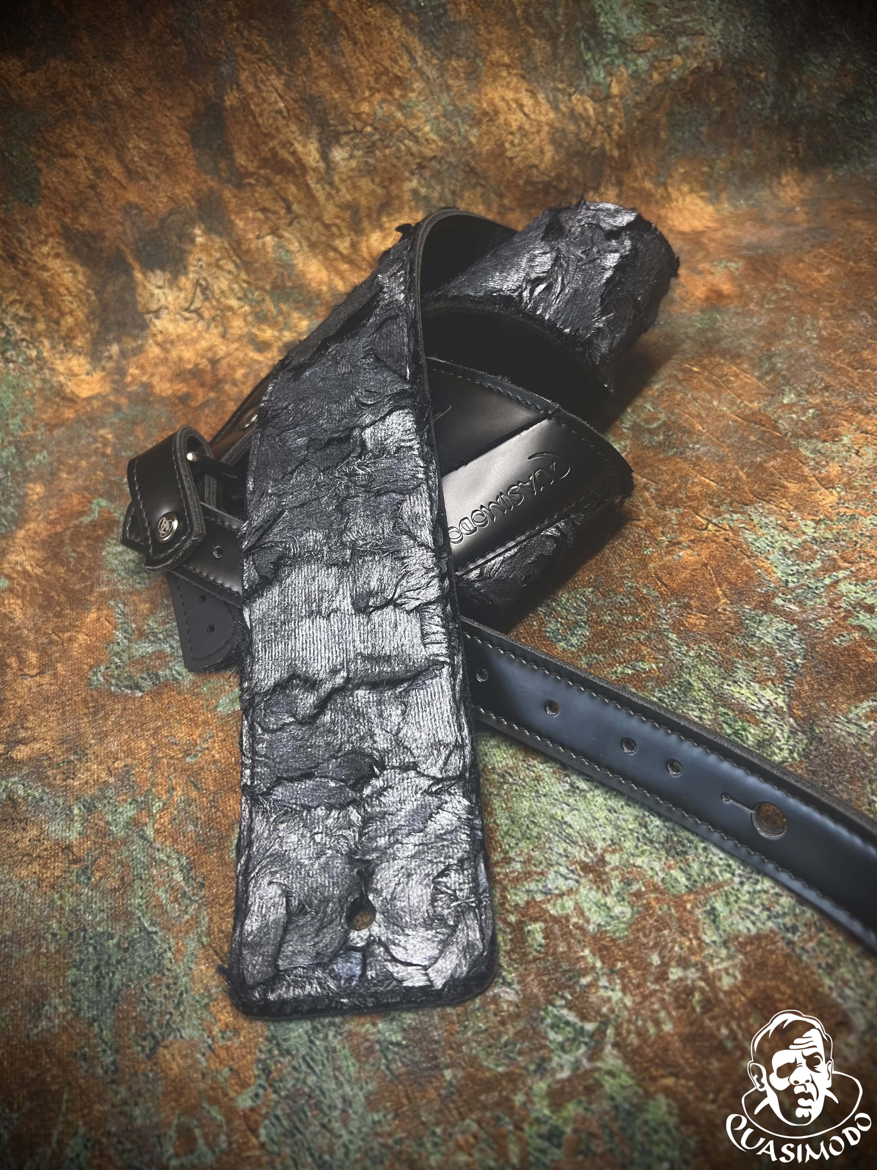 Image of Master handmade creative guitar straps-Face-Master Design-M-159