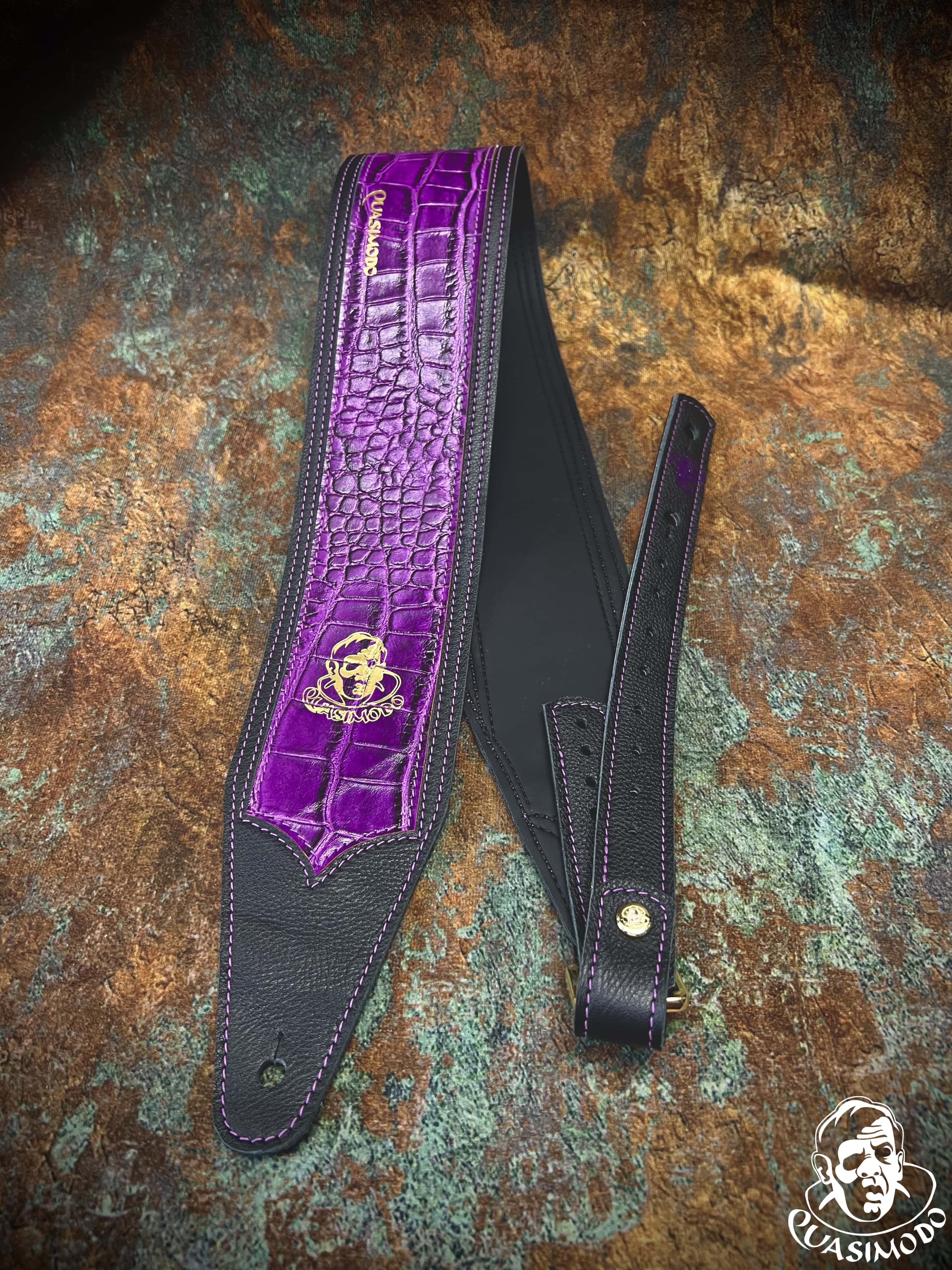 Image of Master handmade creative guitar straps-Face-Master Design-M-161