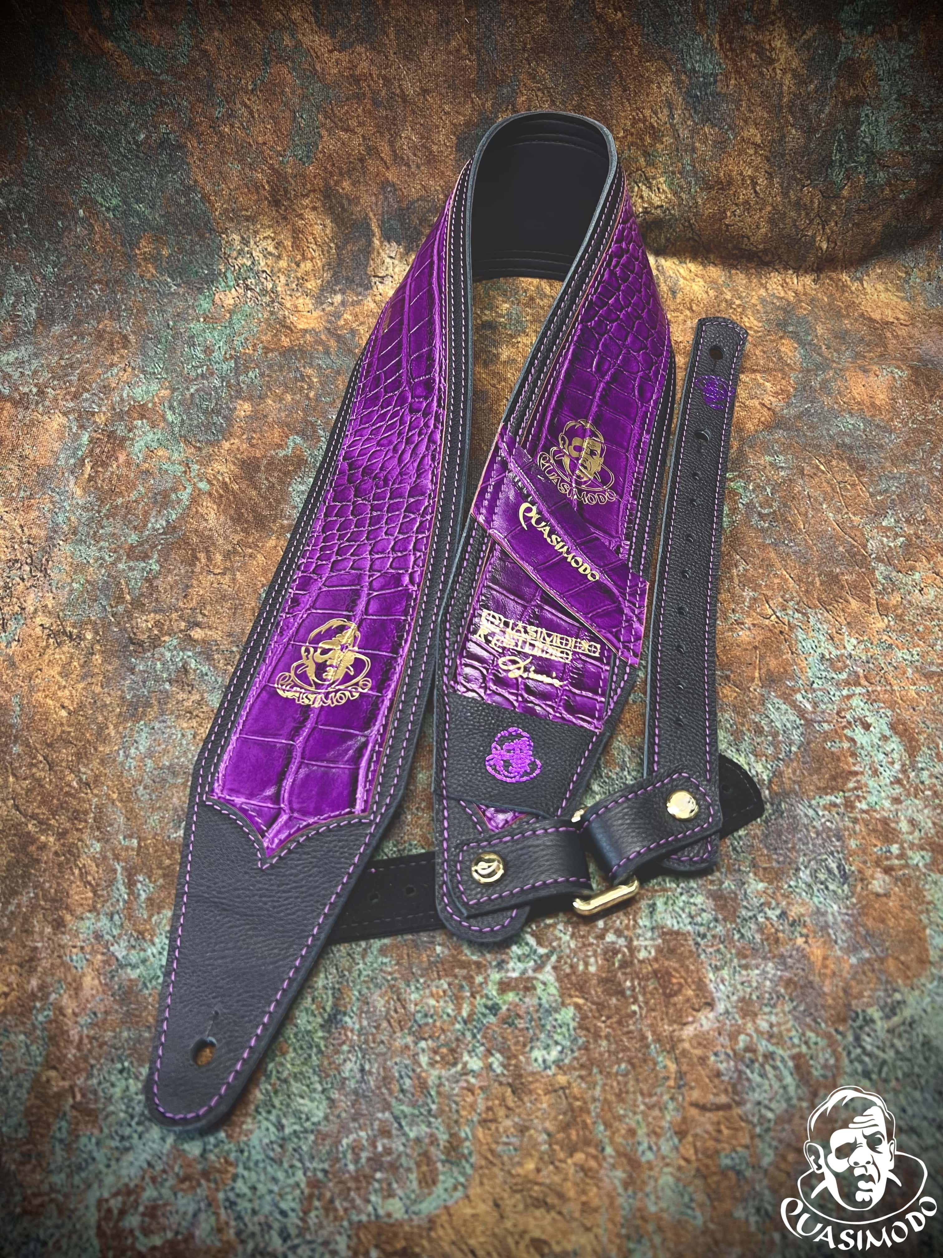 Image of Master handmade creative guitar straps-Face-Master Design-M-161