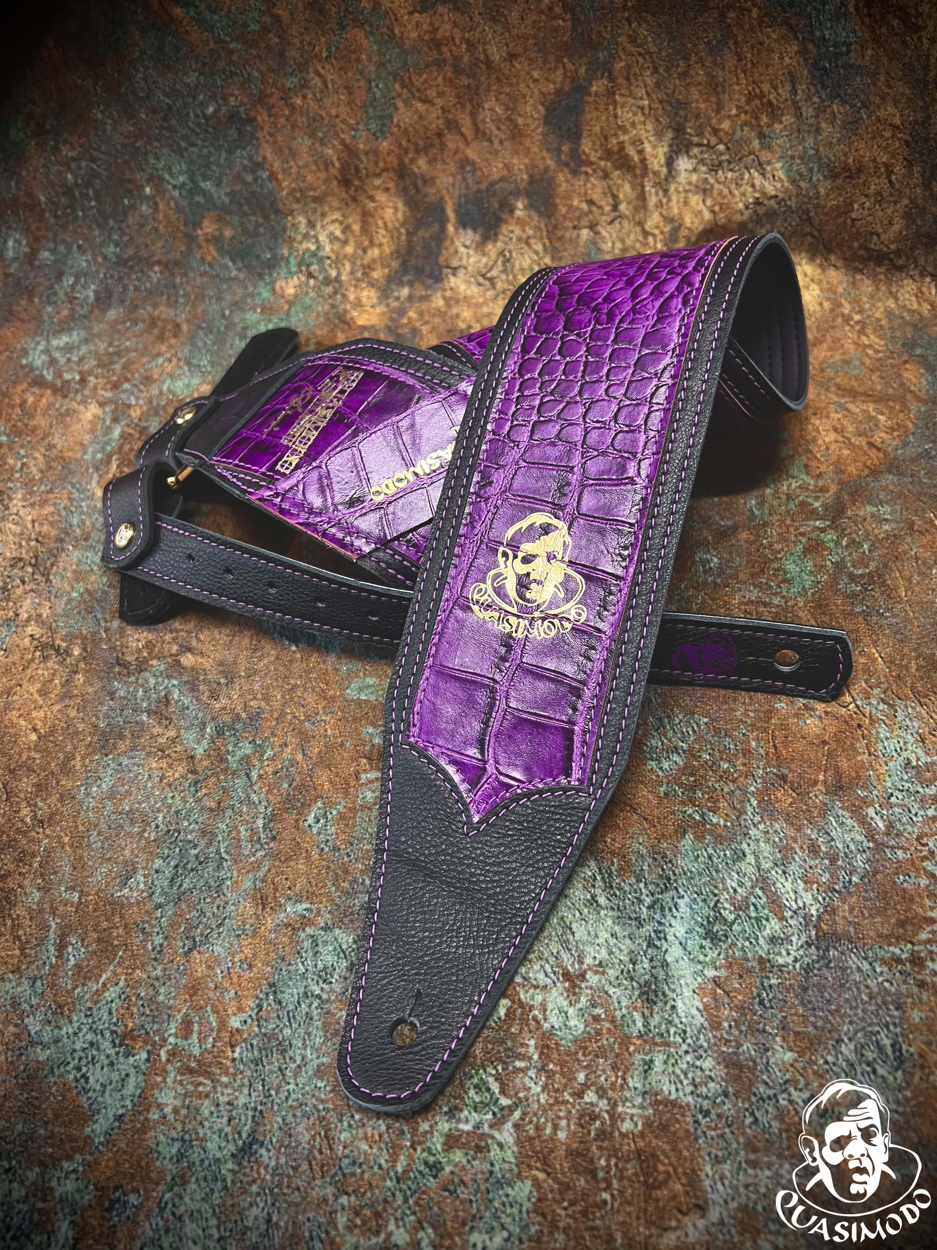 Image of Master handmade creative guitar straps-Face-Master Design-M-161