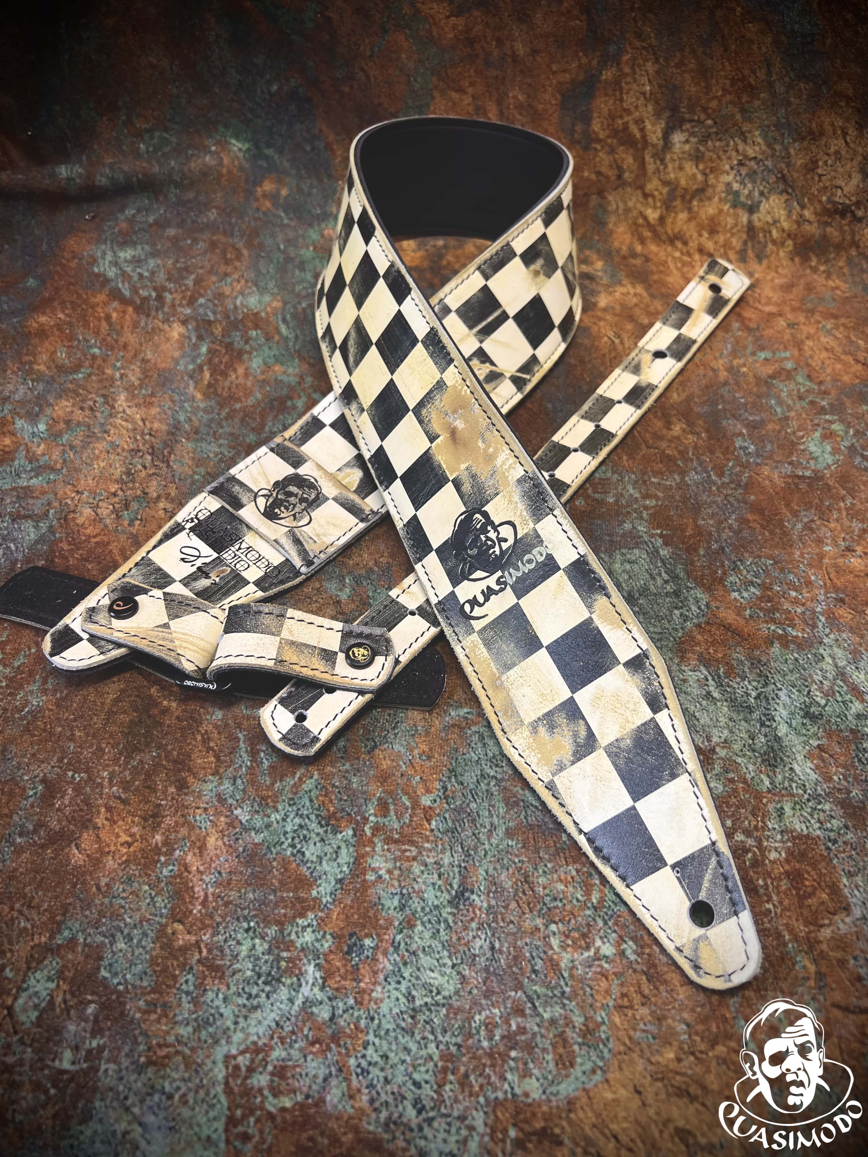 Image of Master handmade creative guitar straps-Face-Master Design-M-170