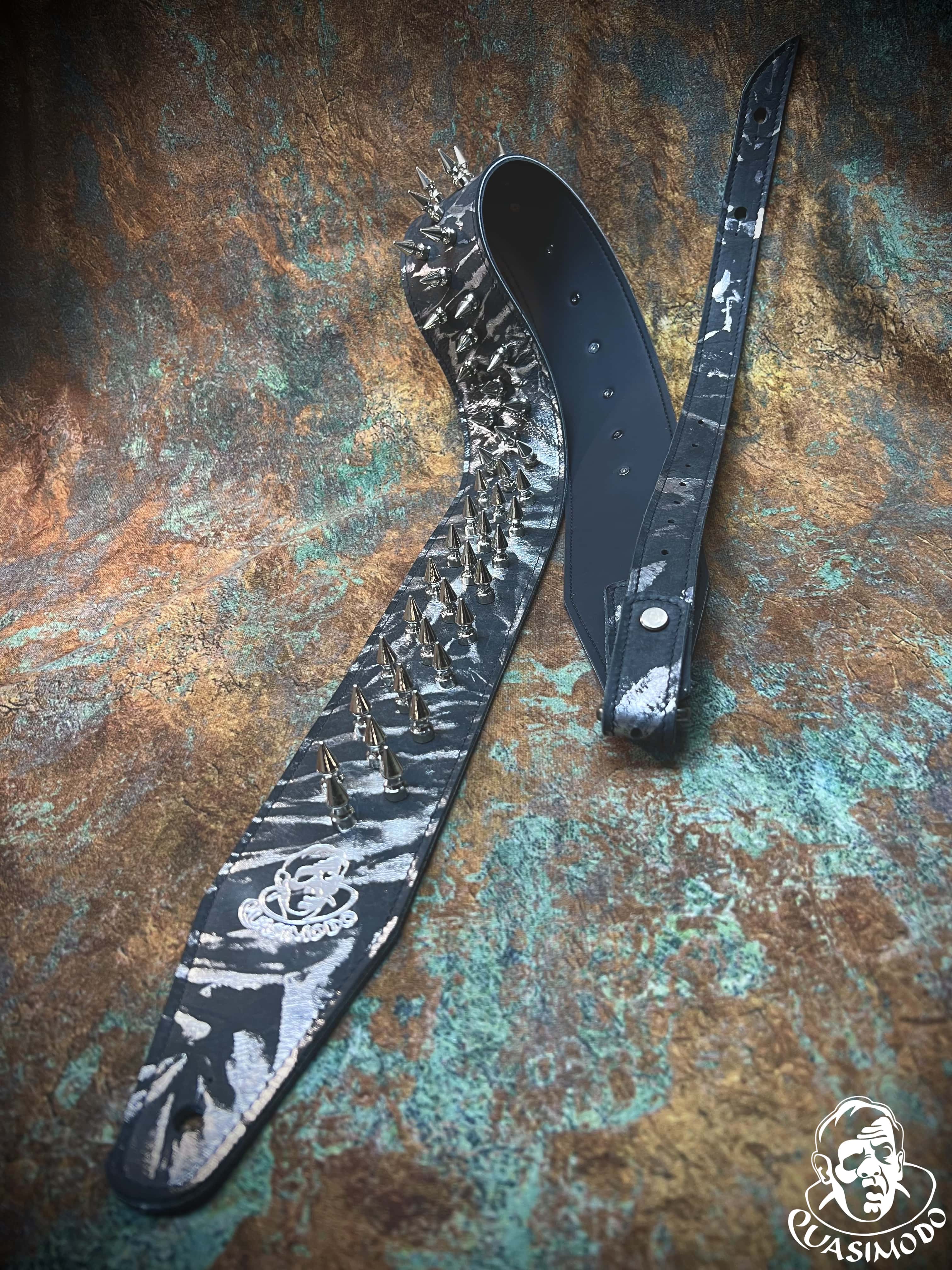 Image of Master handmade creative guitar straps-Face-Master Design-M-173