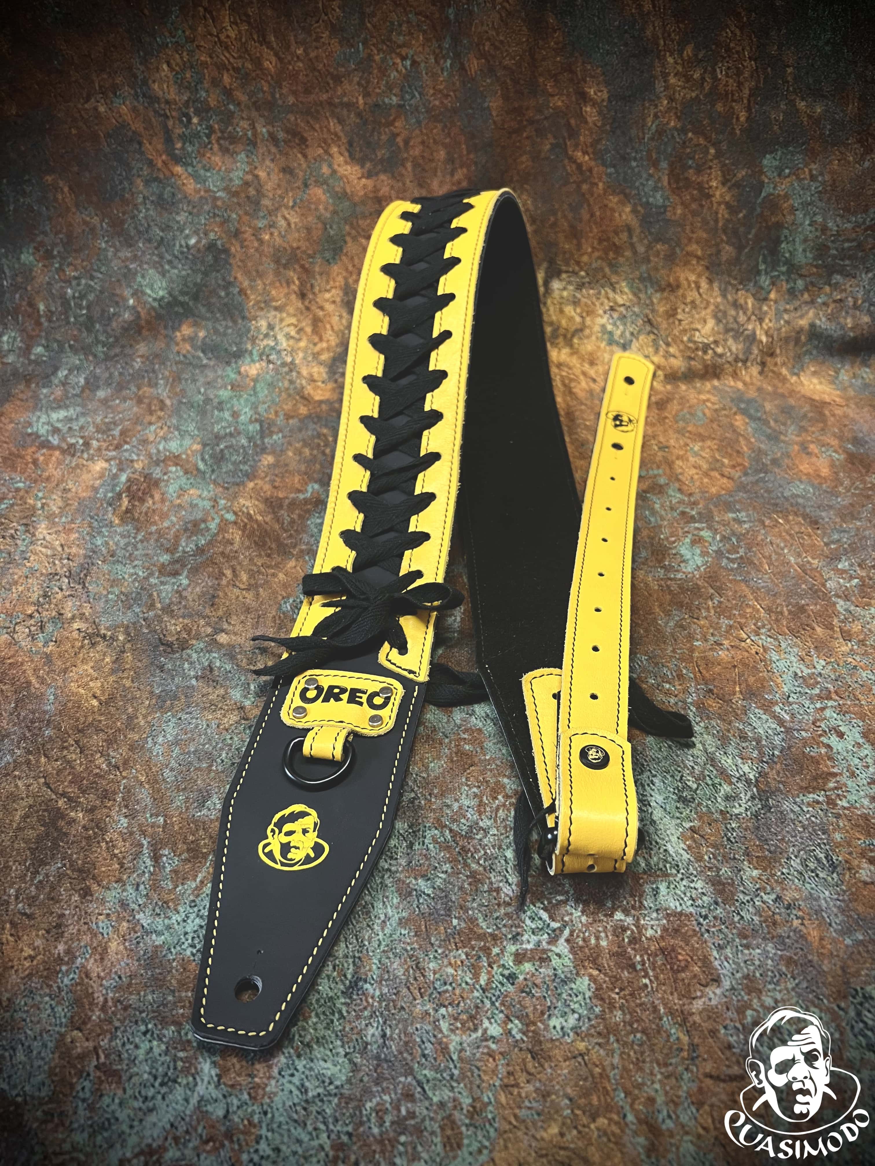 Image of Master handmade creative guitar straps-Face-Master Design-M-181