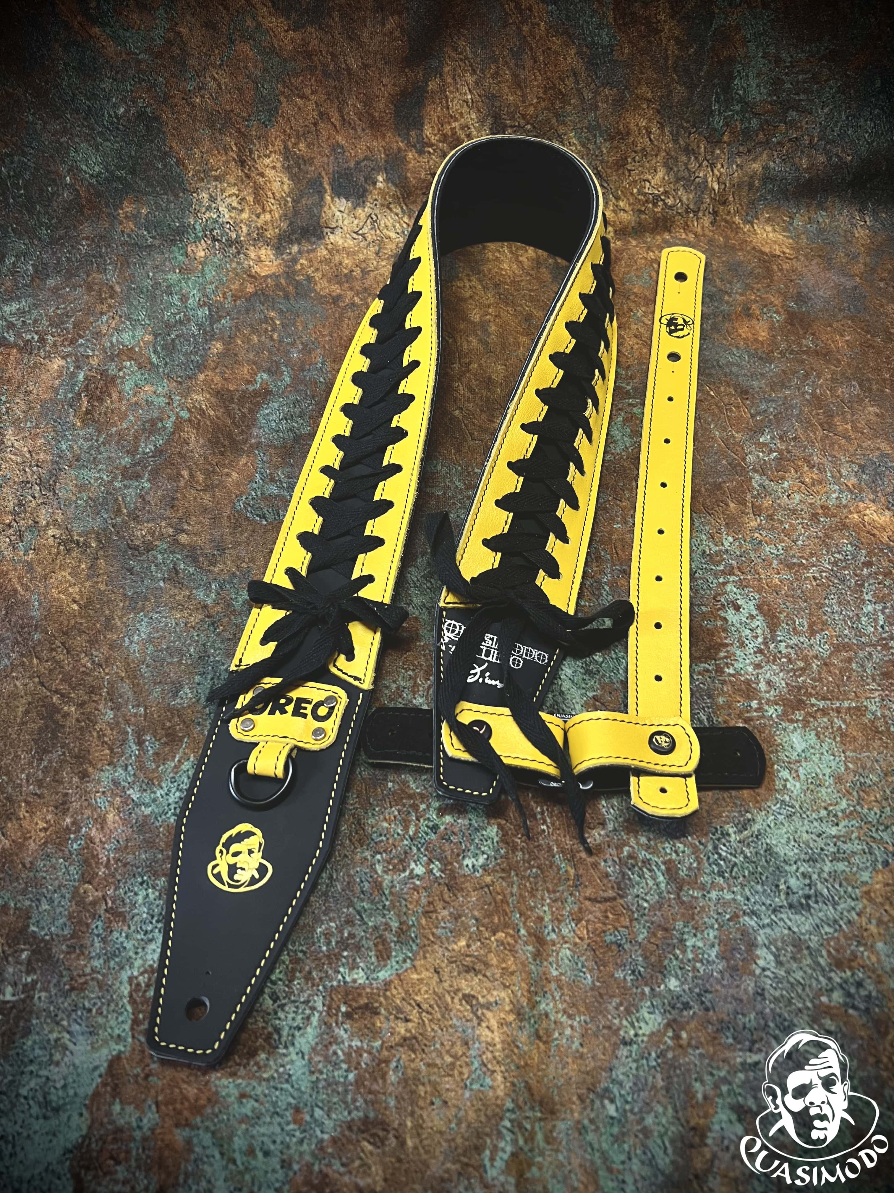 Image of Master handmade creative guitar straps-Face-Master Design-M-181