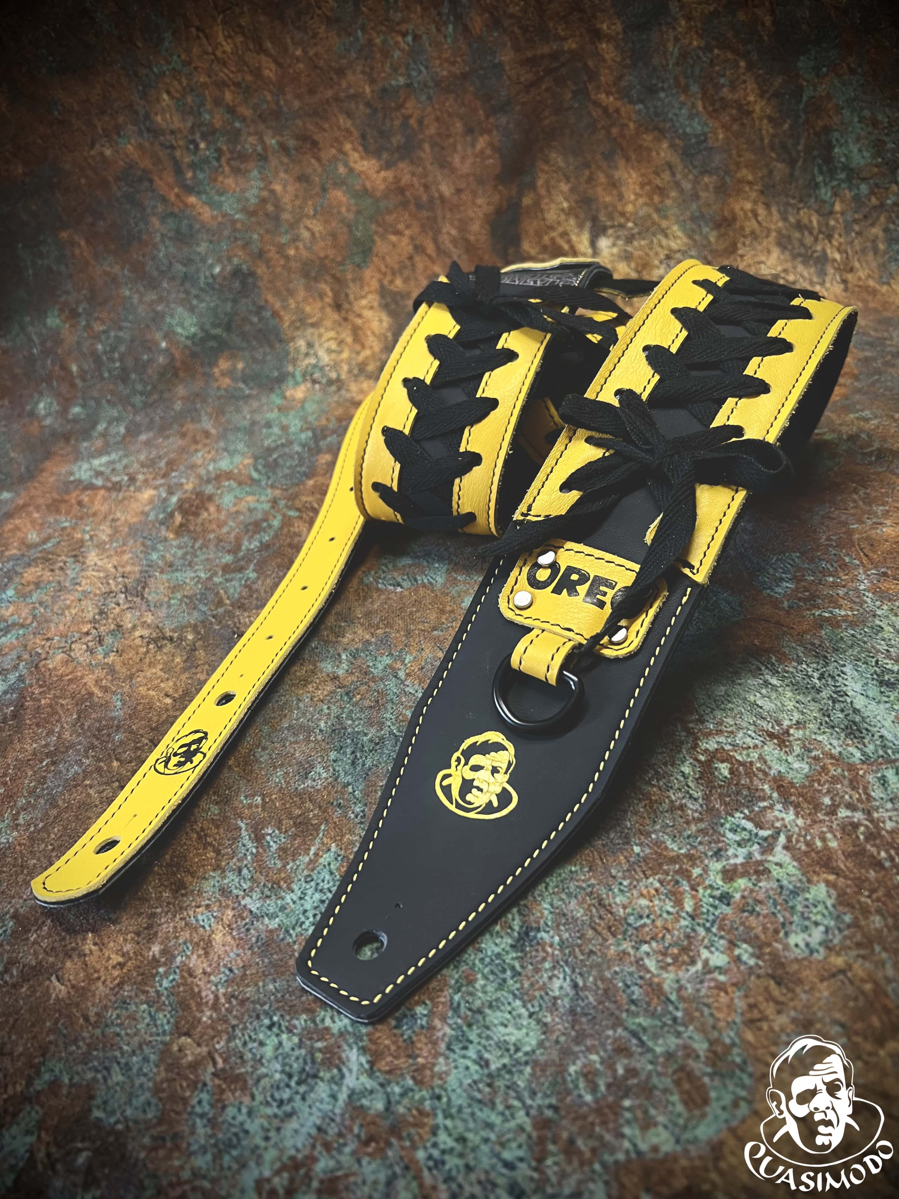 Image of Master handmade creative guitar straps-Face-Master Design-M-181