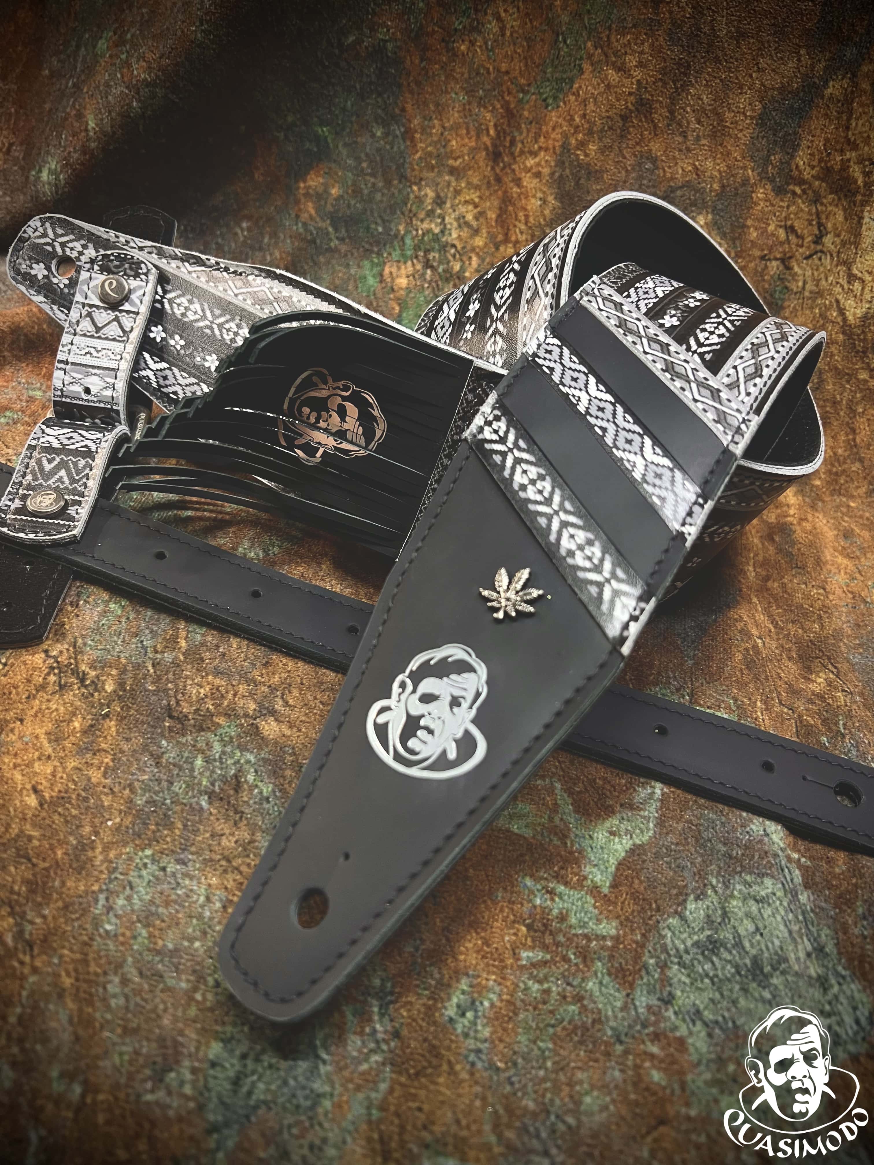Master handmade creative guitar straps-Face-Master Design-M-182