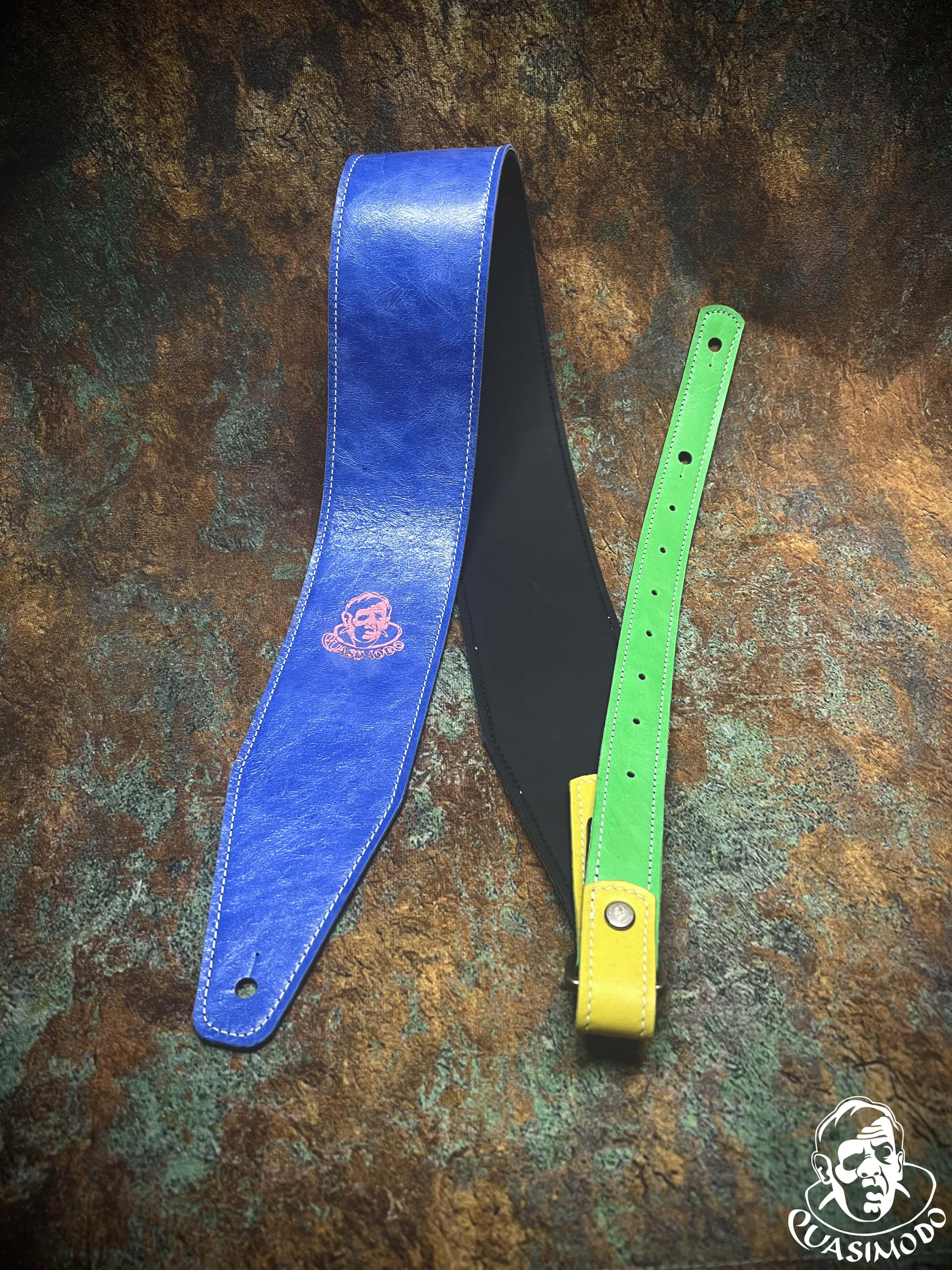 Image of Master handmade creative guitar straps-Face-Master Design-M-189