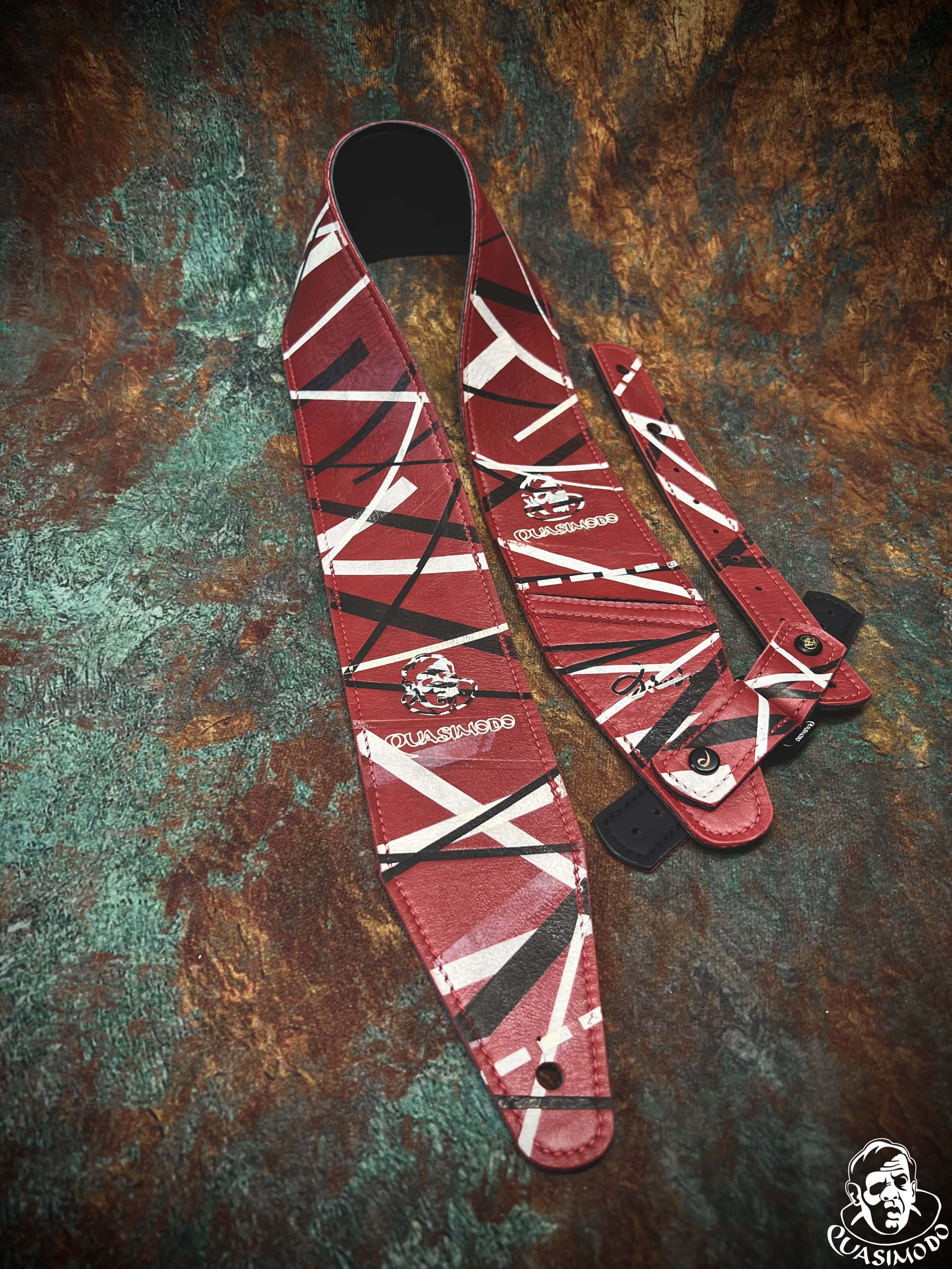 Image of Master handmade creative guitar straps-Face-Master Design-M-221