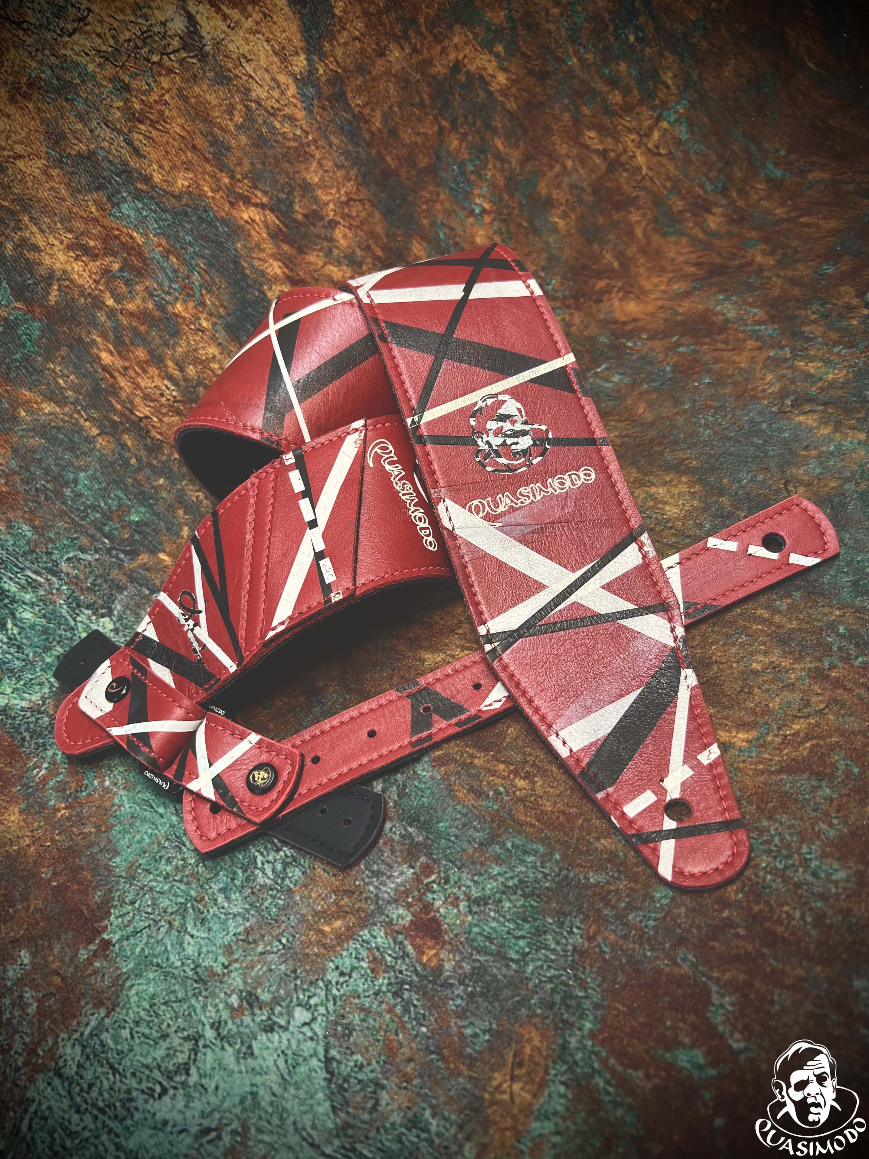 Image of Master handmade creative guitar straps-Face-Master Design-M-221