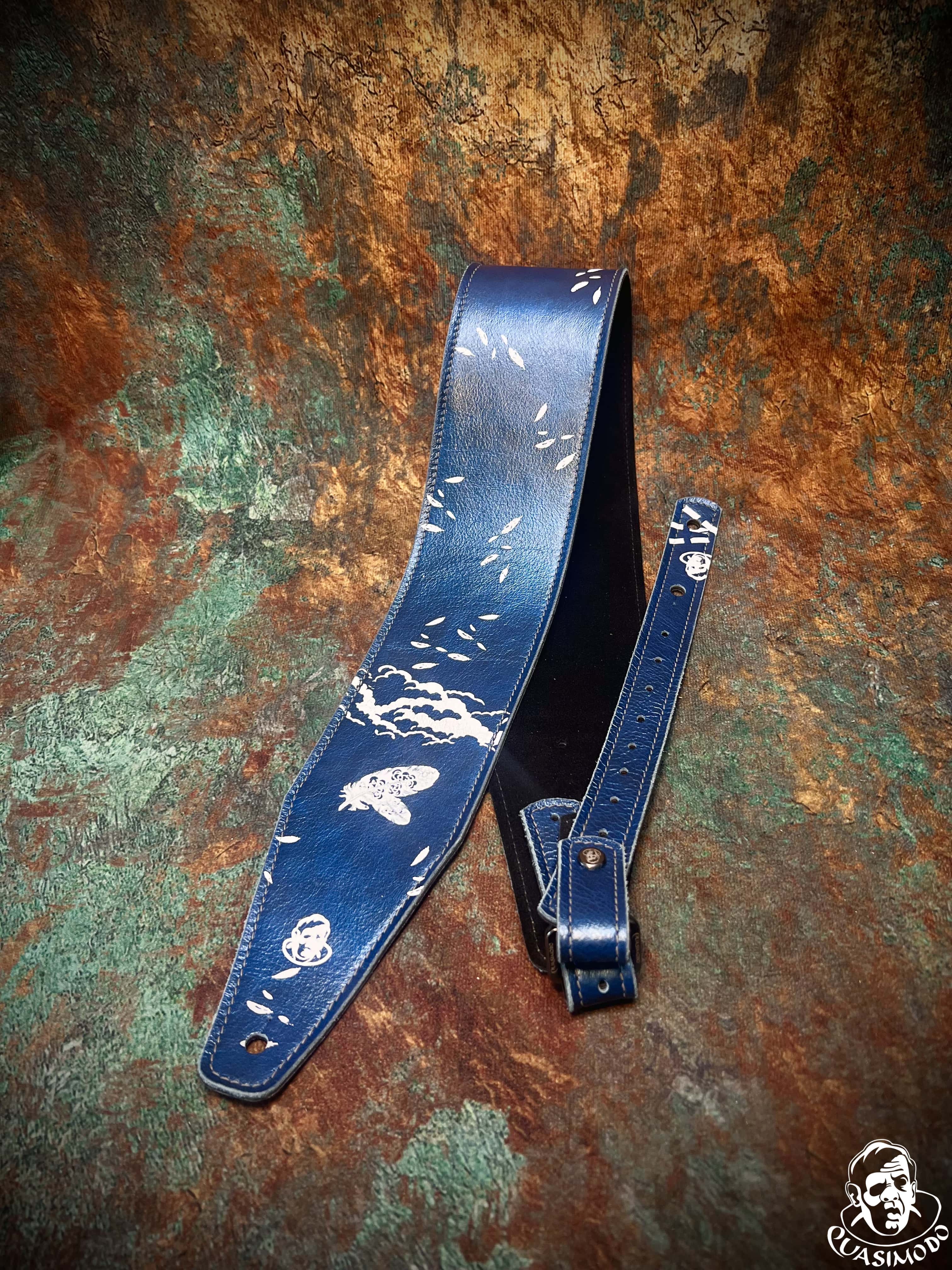 Image of Master handmade creative guitar straps-Face-Master Design-M-223
