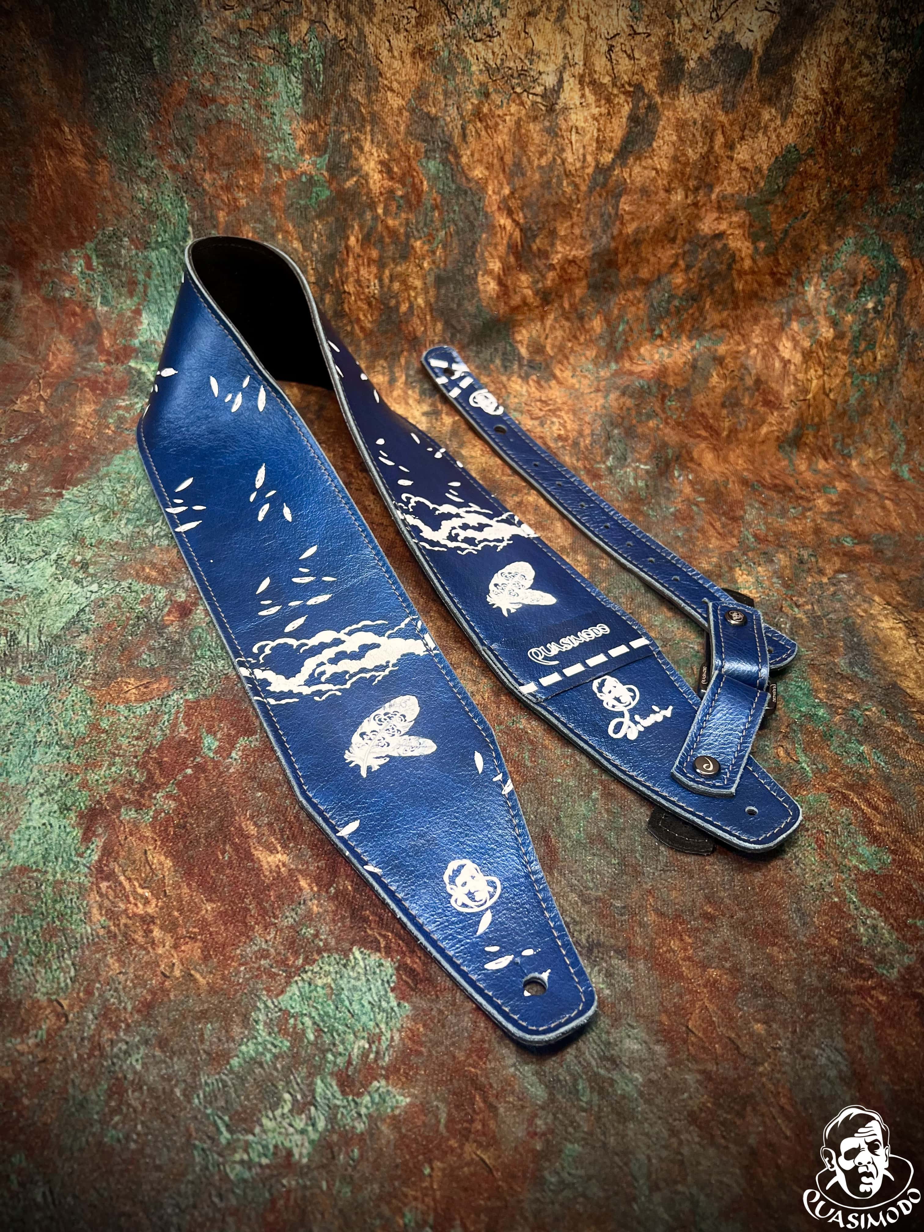 Image of Master handmade creative guitar straps-Face-Master Design-M-223