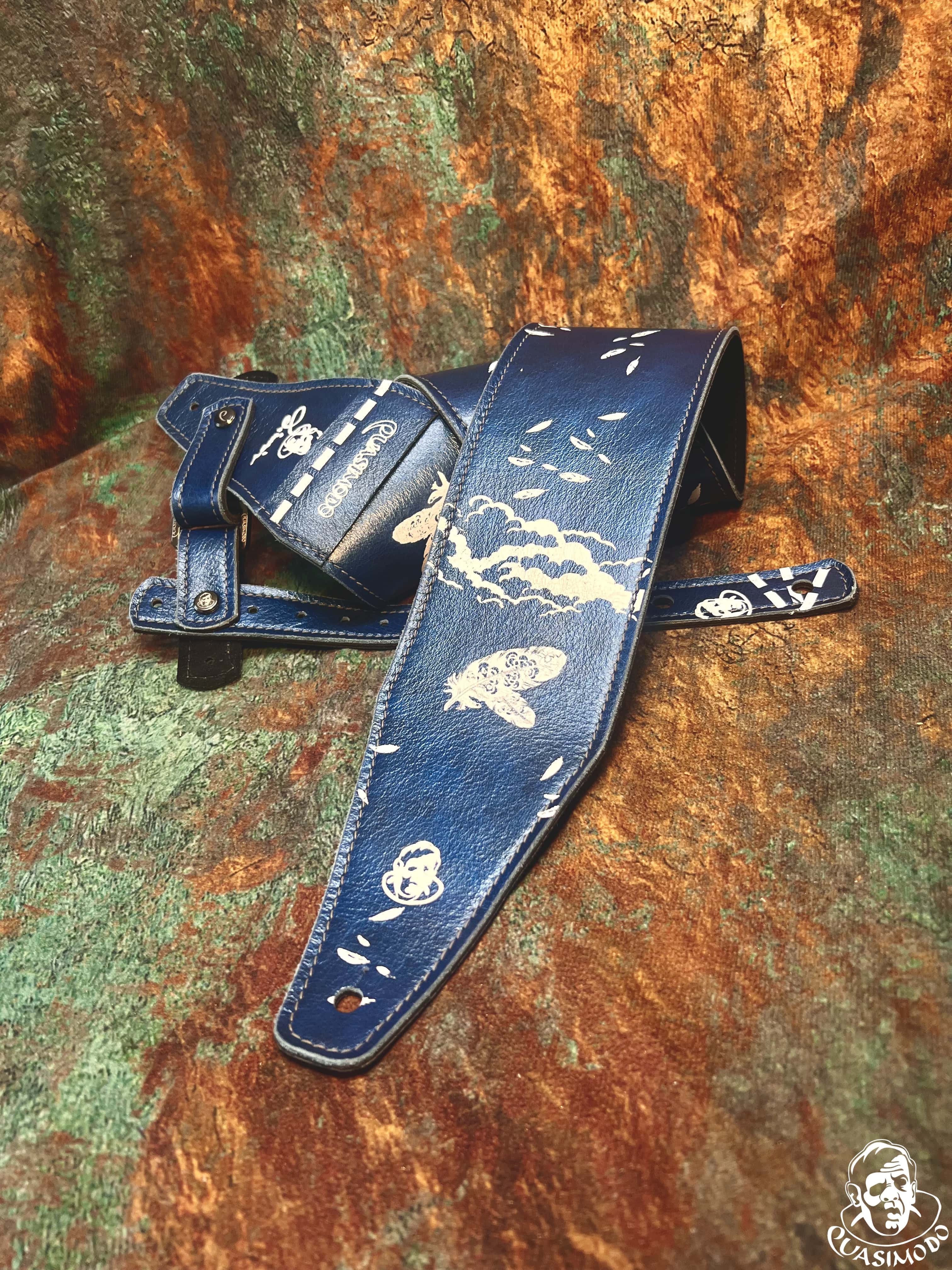 Image of Master handmade creative guitar straps-Face-Master Design-M-223