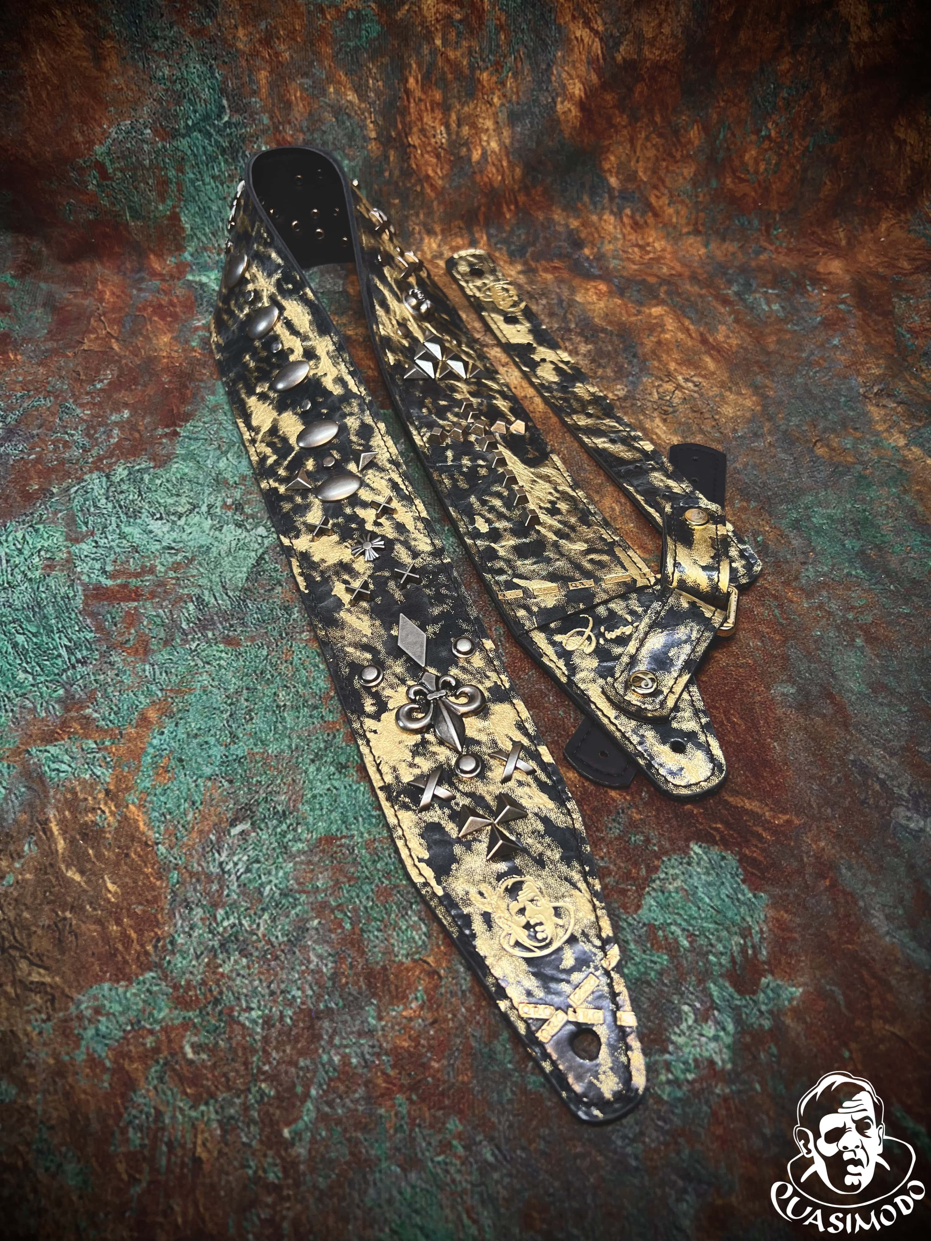 Image of Master handmade creative guitar straps-Face-Master Design-M-228