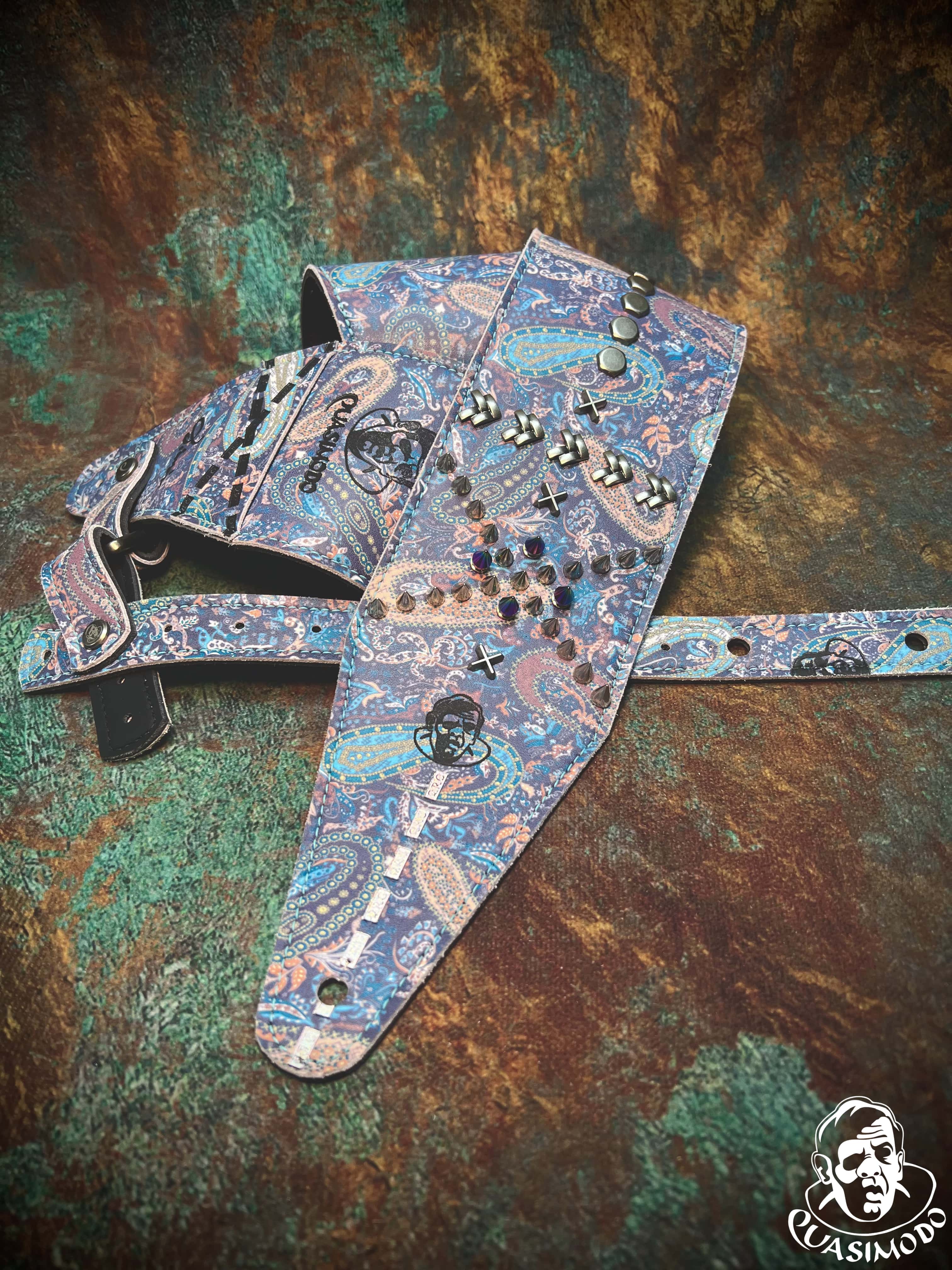 Image of Master handmade creative guitar straps-Face-Master Design-M-230