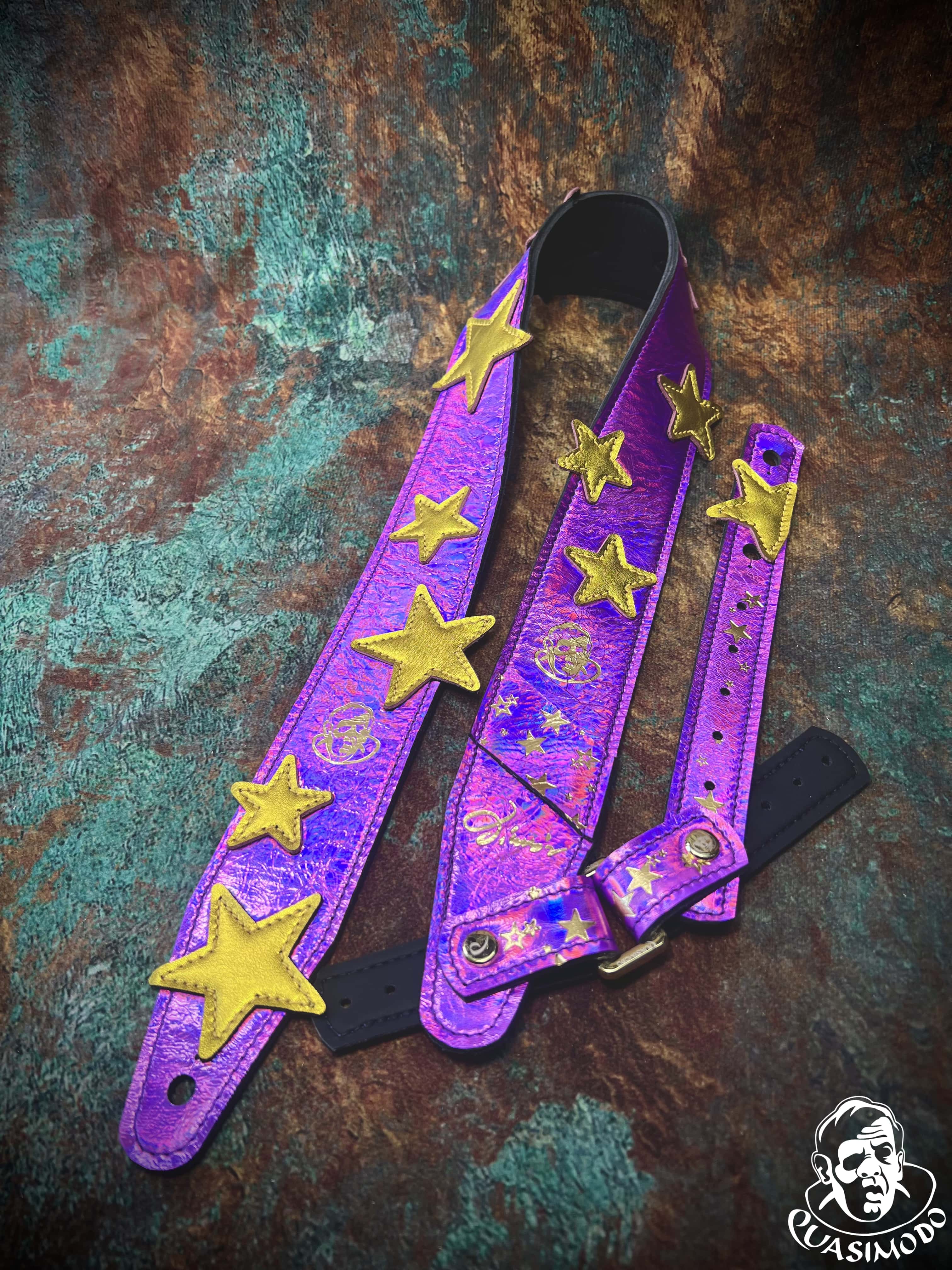 Image of Master handmade creative guitar straps-Face-Master Design-M-232