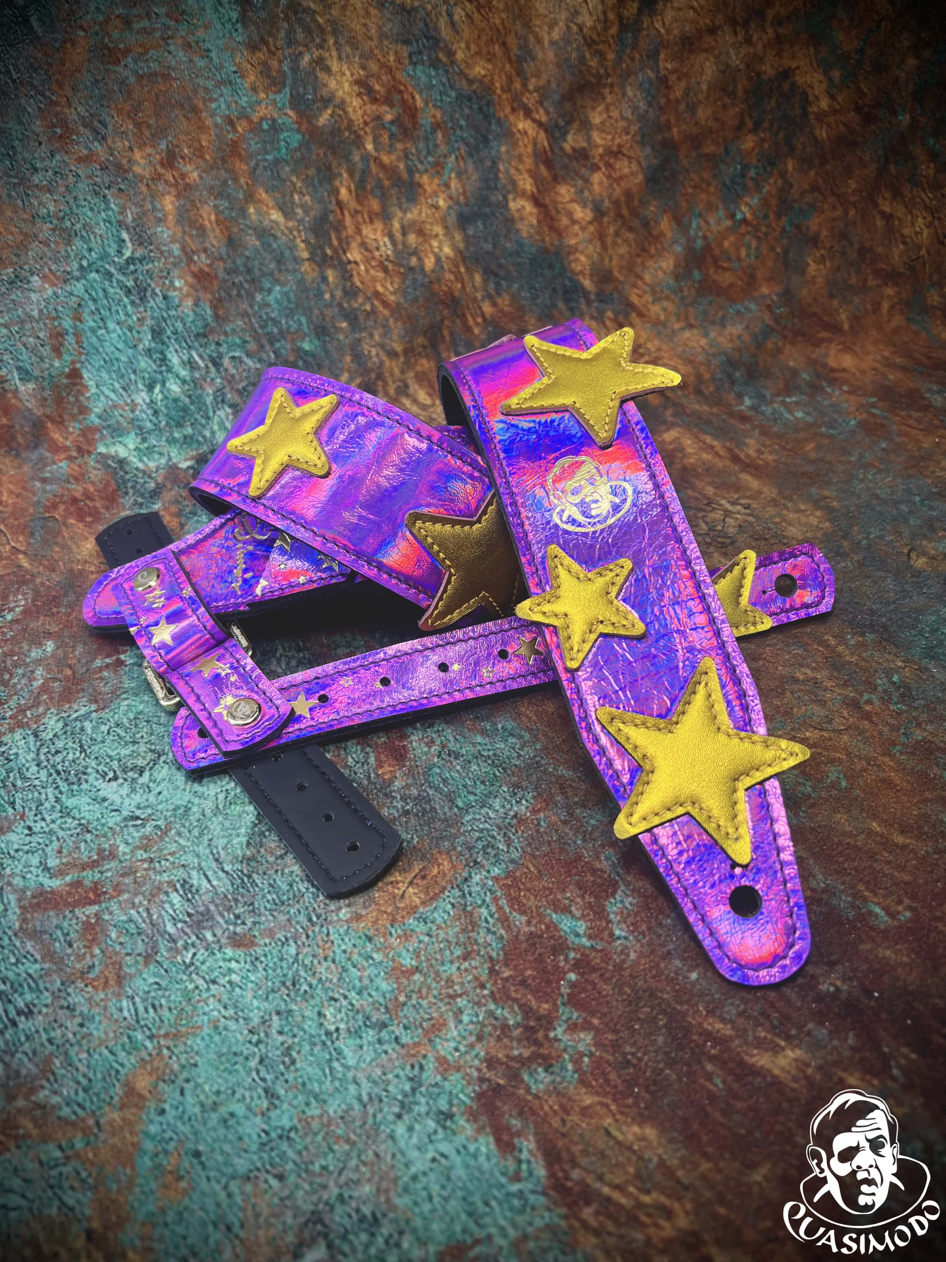 Image of Master handmade creative guitar straps-Face-Master Design-M-232