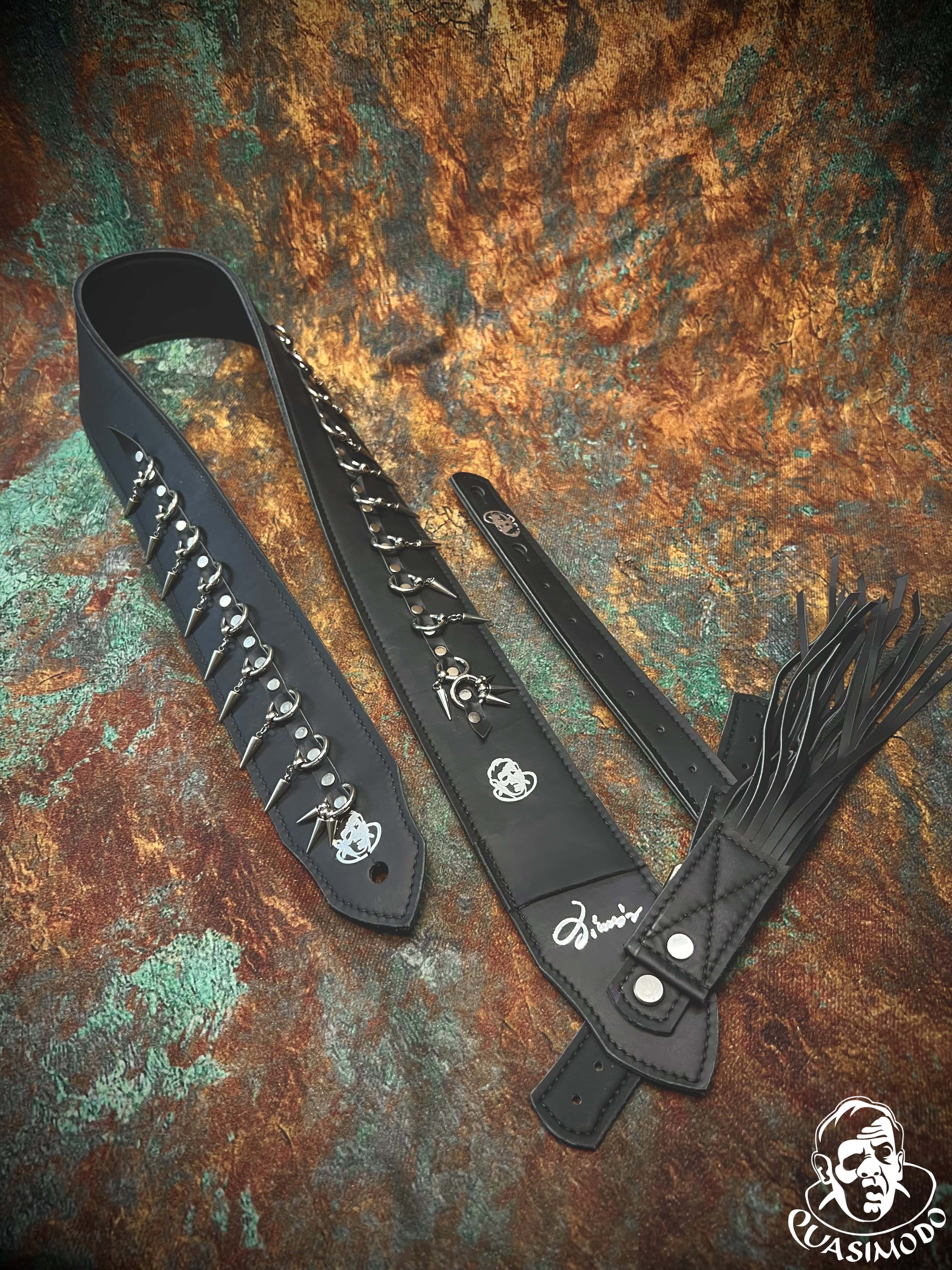 Image of Master handmade creative guitar straps-Face-Master Design-M-234