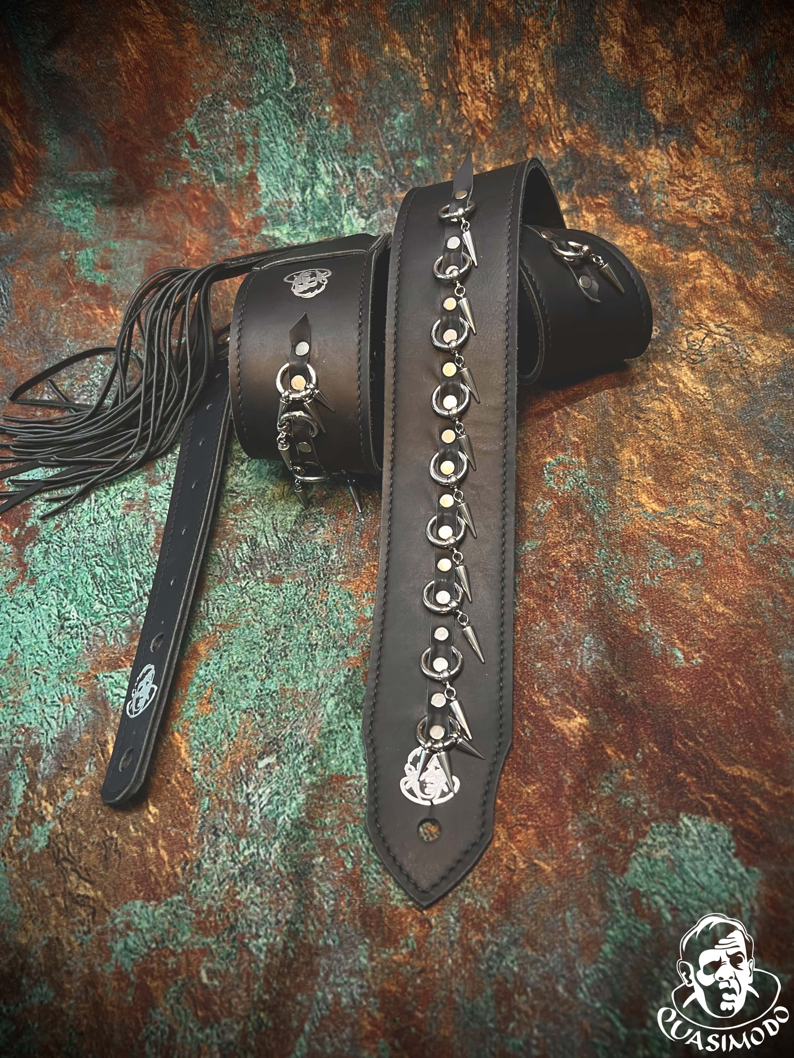 Image of Master handmade creative guitar straps-Face-Master Design-M-234