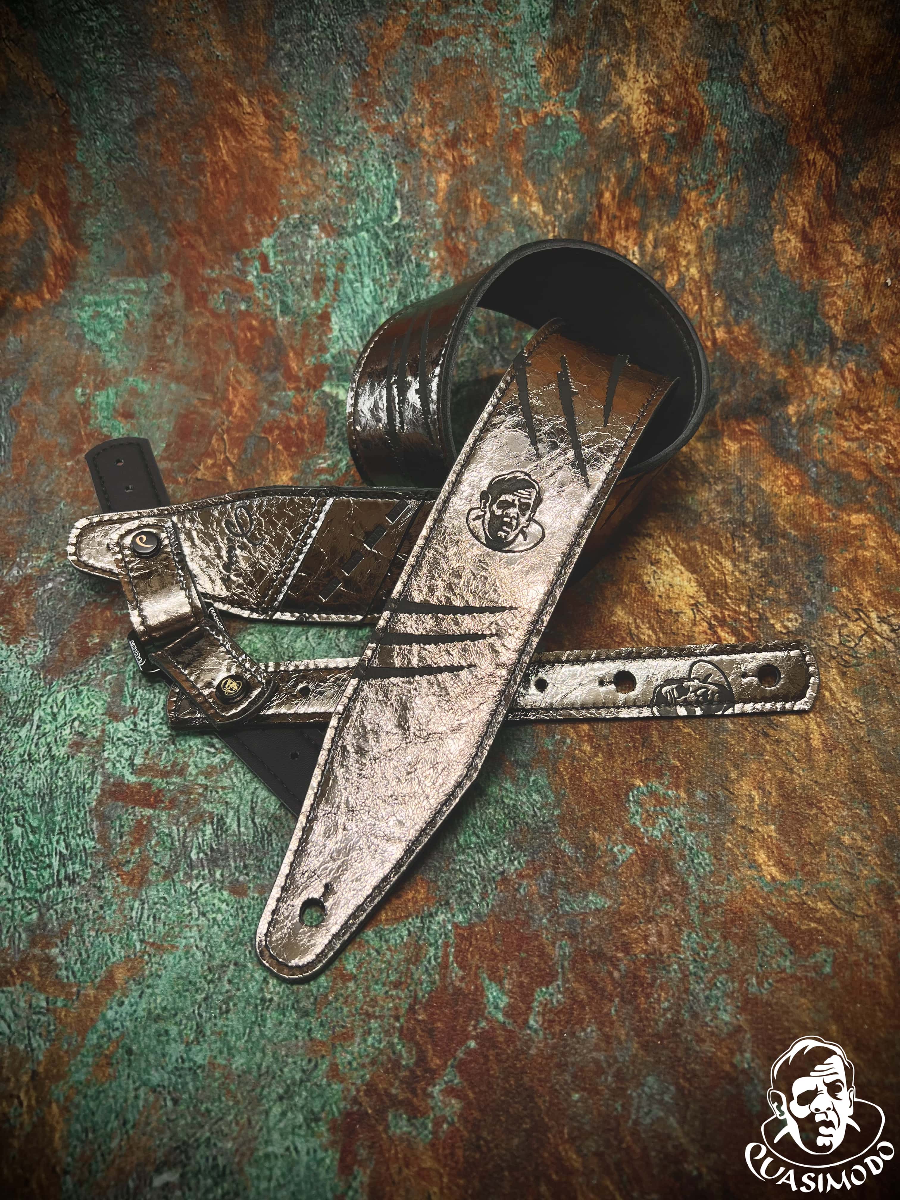 Image of Master handmade creative guitar straps-Face-Master Design-M-235