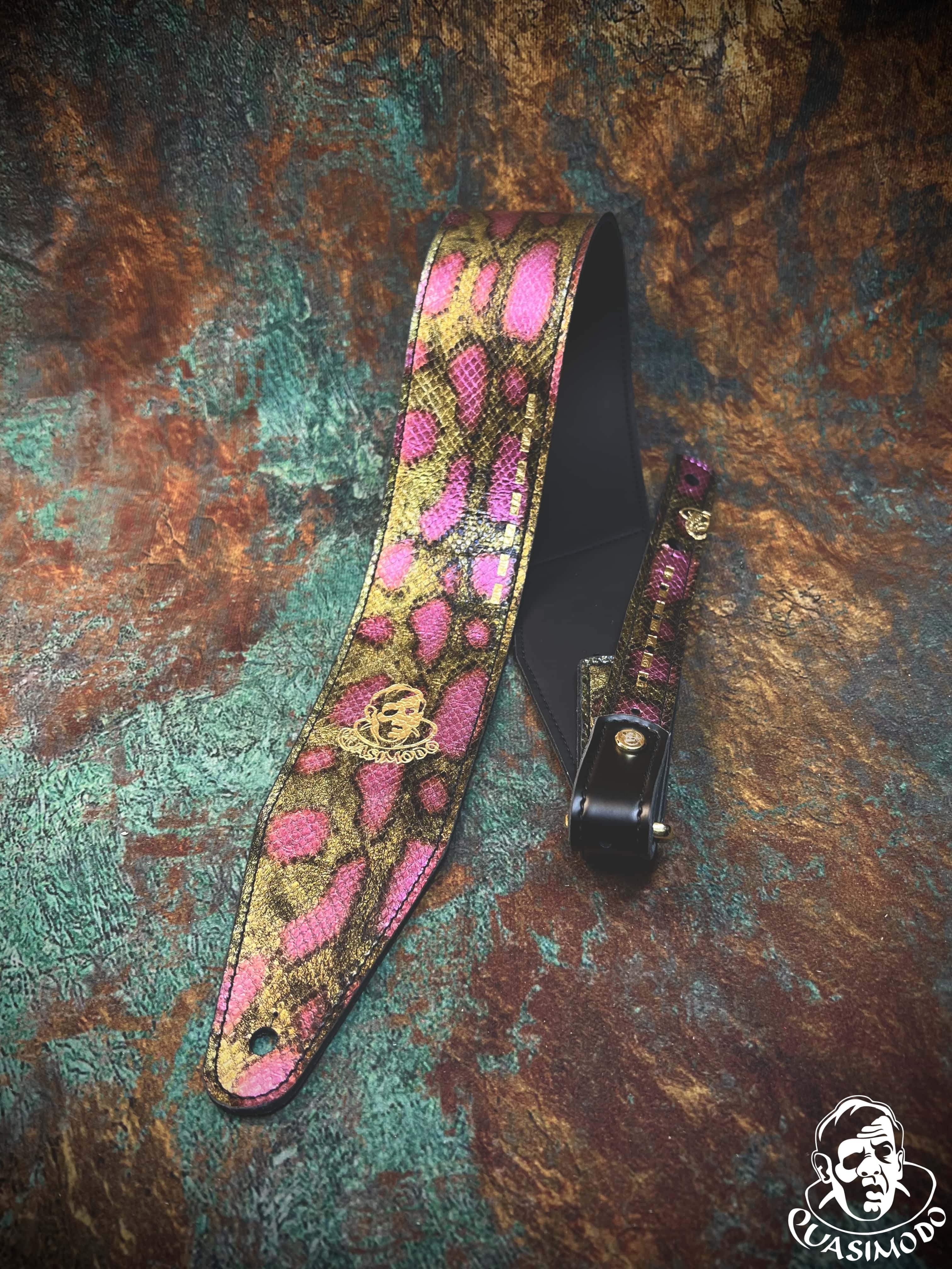Image of Master handmade creative guitar straps-Face-Master Design-M-237