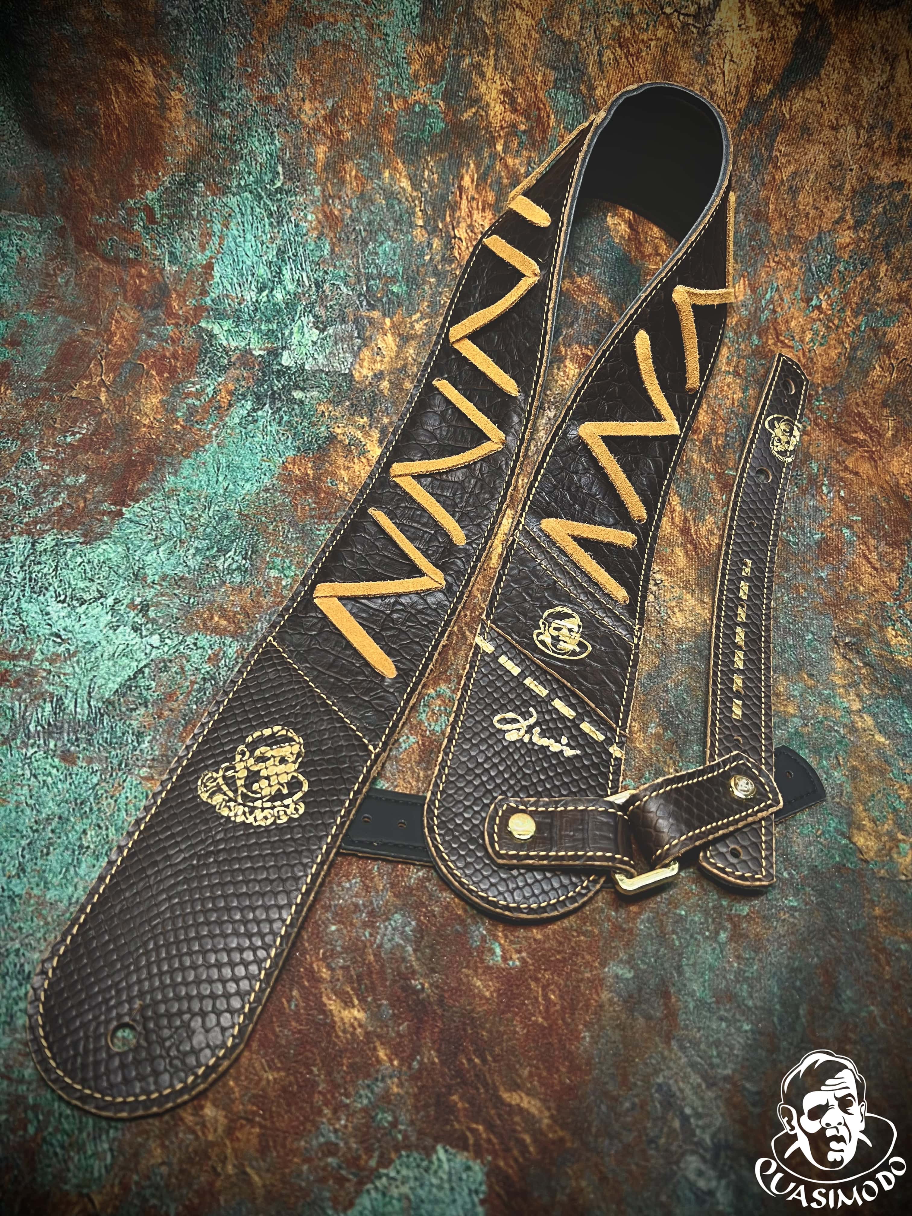 Image of Master handmade creative guitar straps-Face-Master Design-M-240