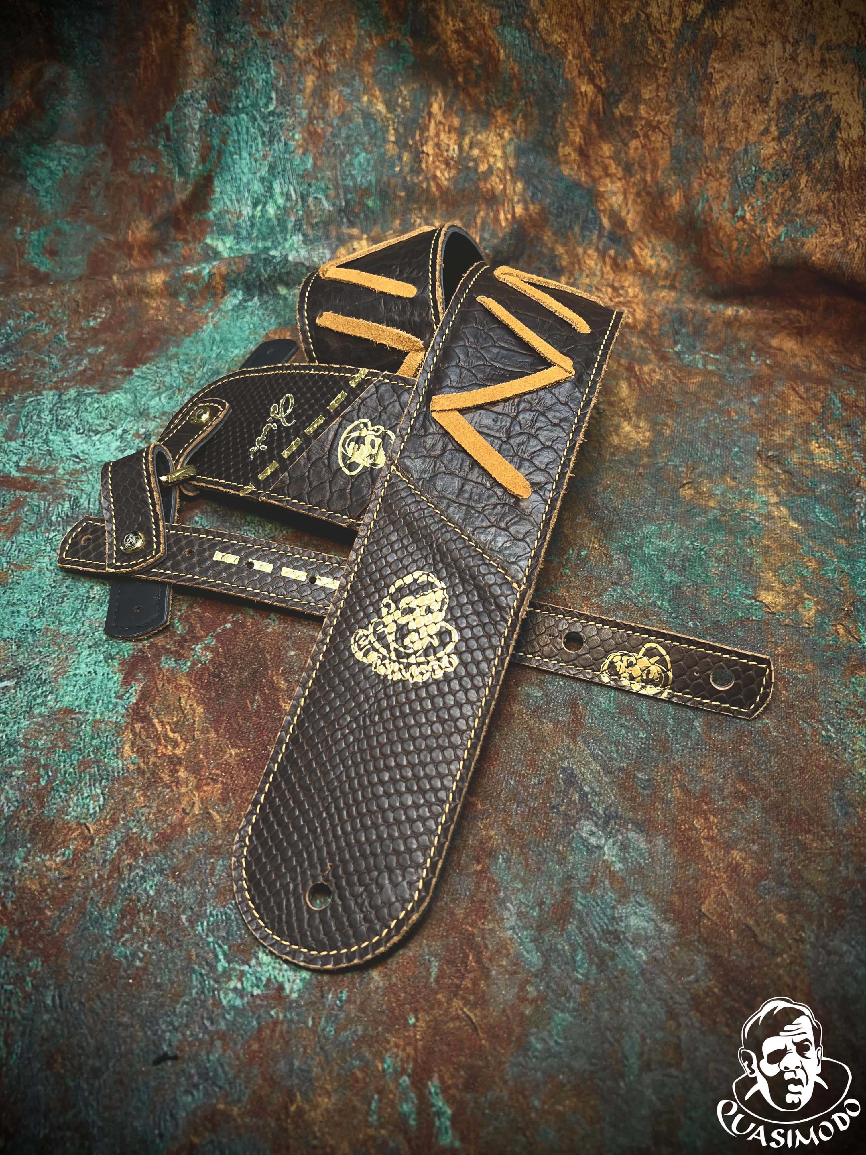 Image of Master handmade creative guitar straps-Face-Master Design-M-240