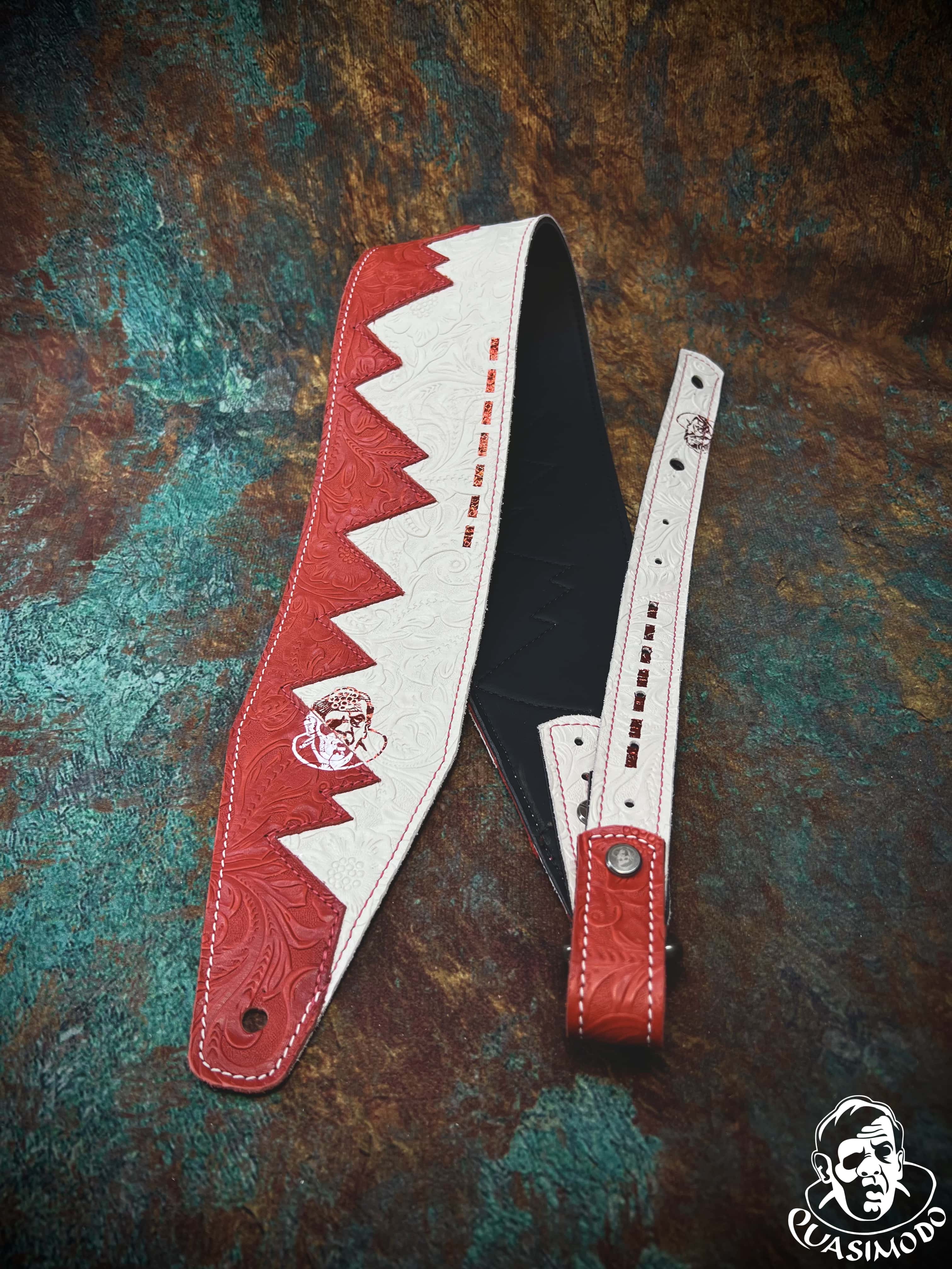 Image of Master handmade creative guitar straps-Face-Master Design-M-241