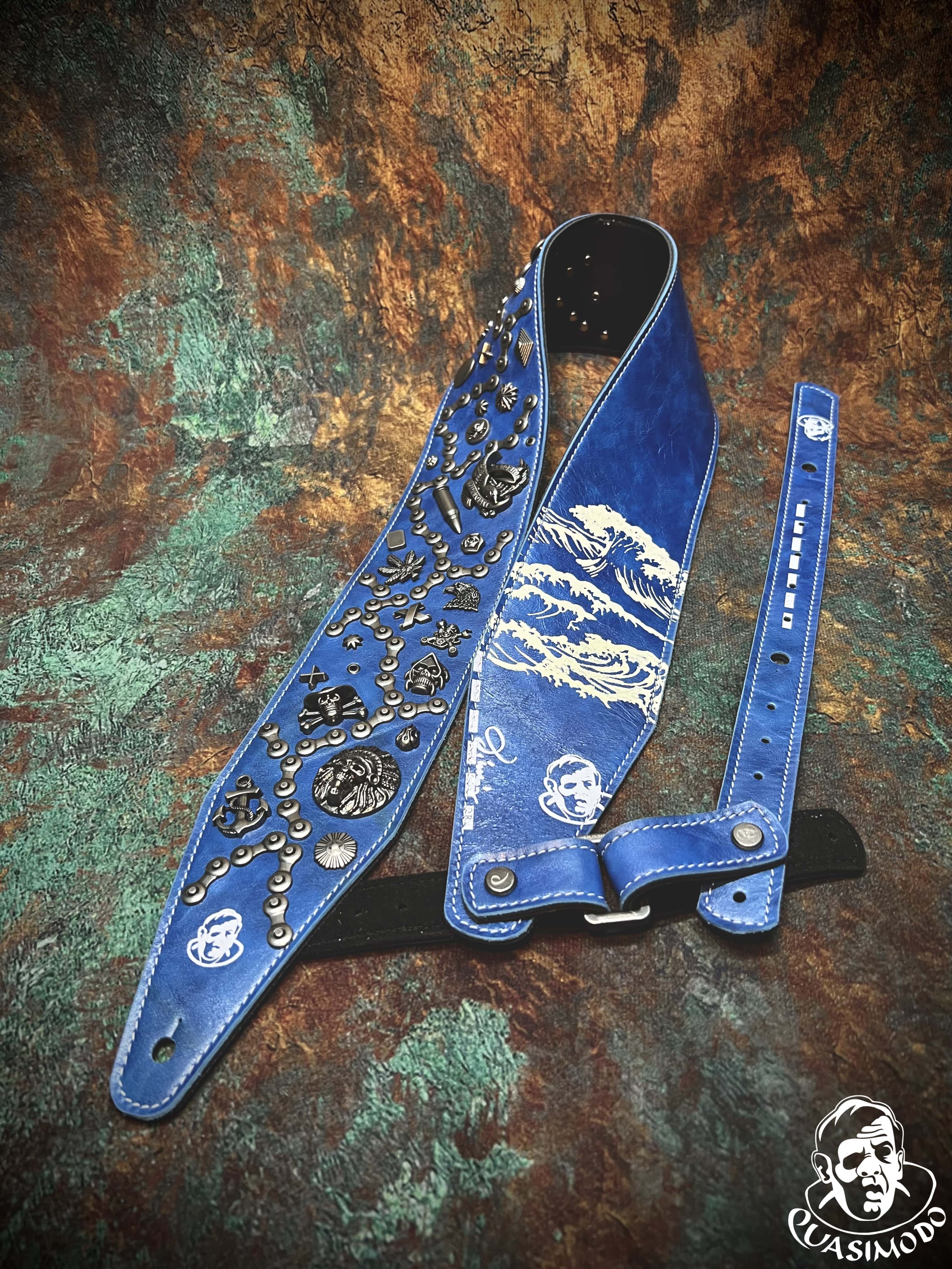 Image of Master handmade creative guitar straps-Face-Master Design-M-250